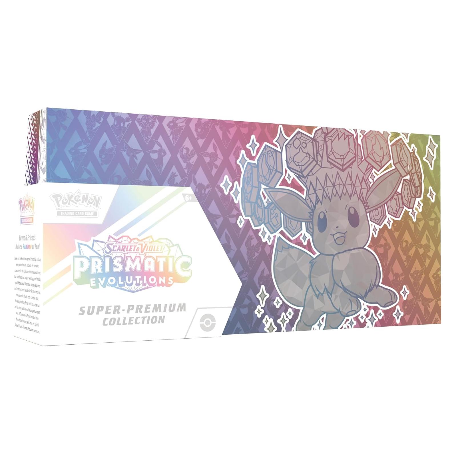 Colección Super-Premium Pokémon TCG Eevee Evoluciones Prismáticas