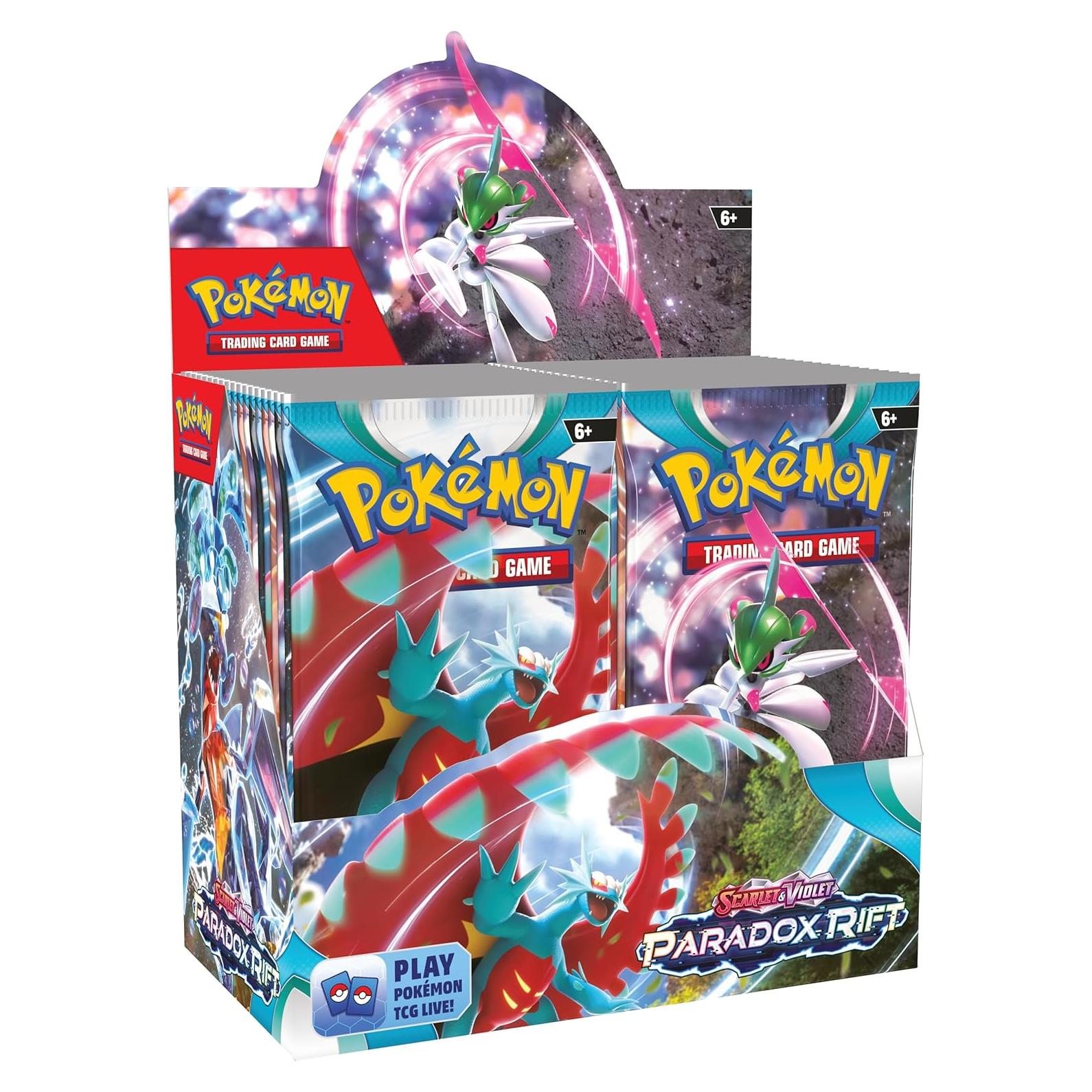 Juego de mesa Pokémon TCG Escarlata y Púrpura Paradox Rift