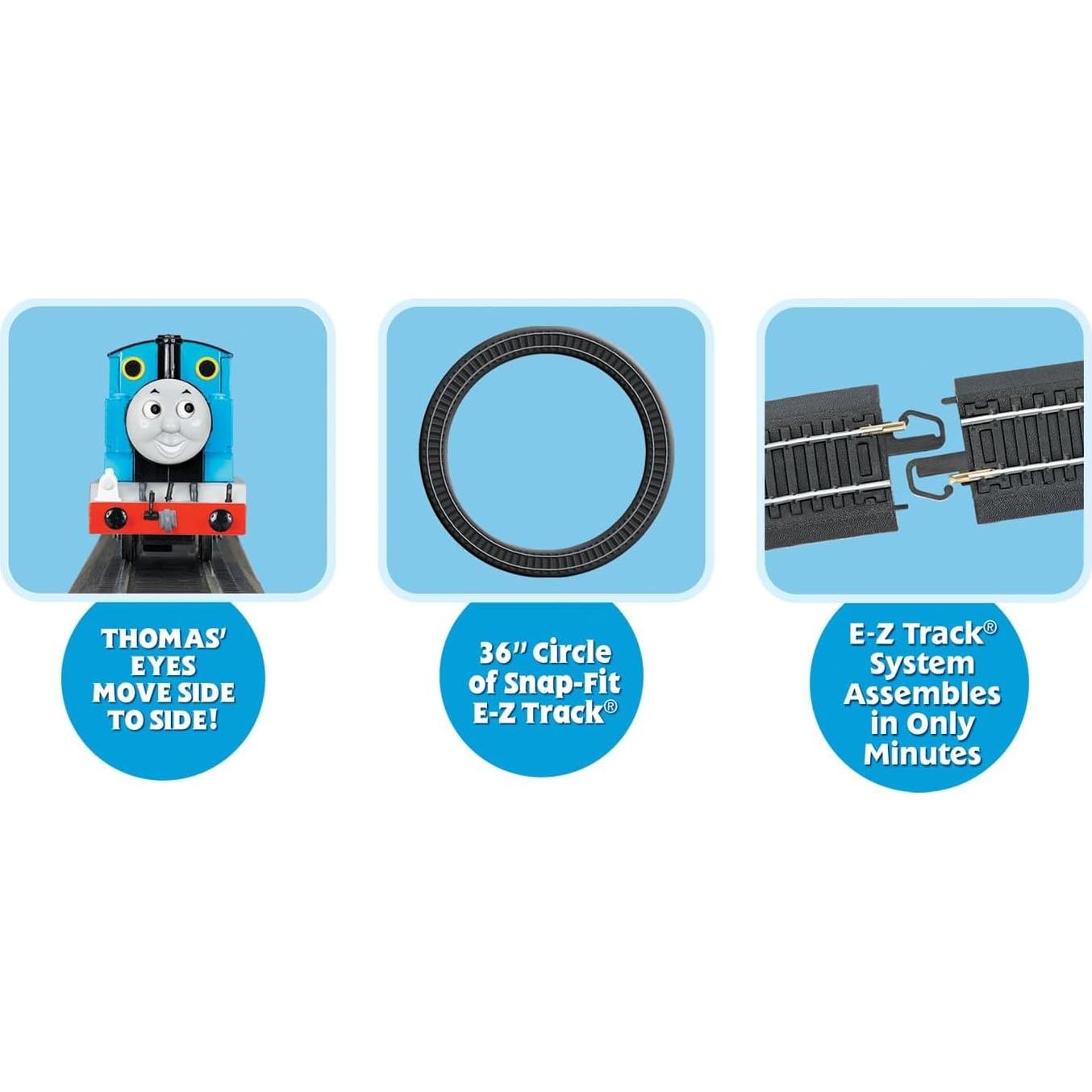 Set de Tren Eléctrico Thomas y Amigos Bachmann HO con Annie y Clarabel