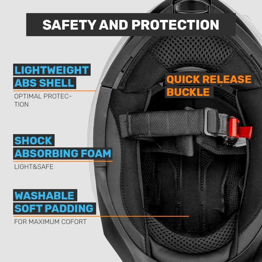 Casco Modular Westt Torque X Doble Visera 2.23 kg