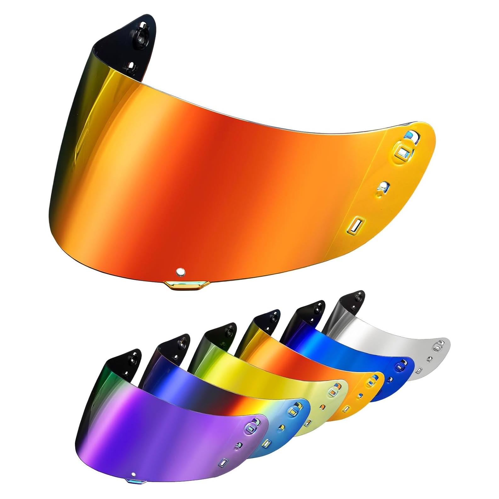 Visera PSLER Ic-04 para Casco Icon Airflite - Rojo