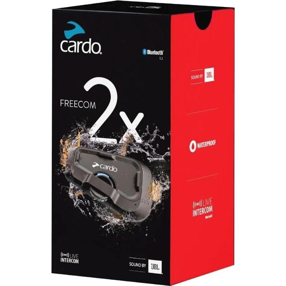 Intercomunicador Bluetooth Cardo FREECOM 2X para Motocicleta