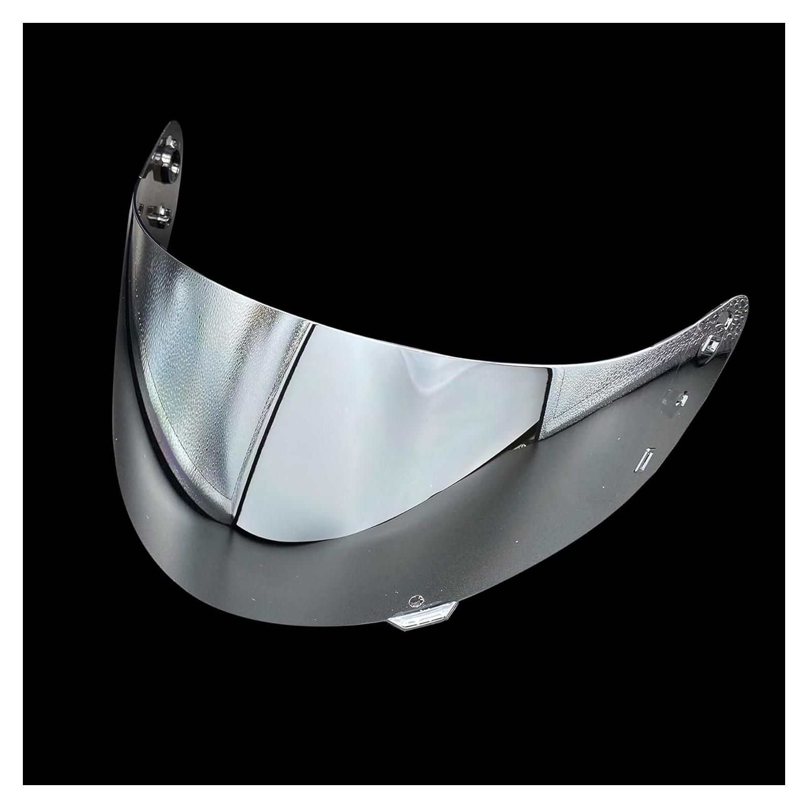Visera Casco Motocicleta ICON IC04 Plata Protección UV