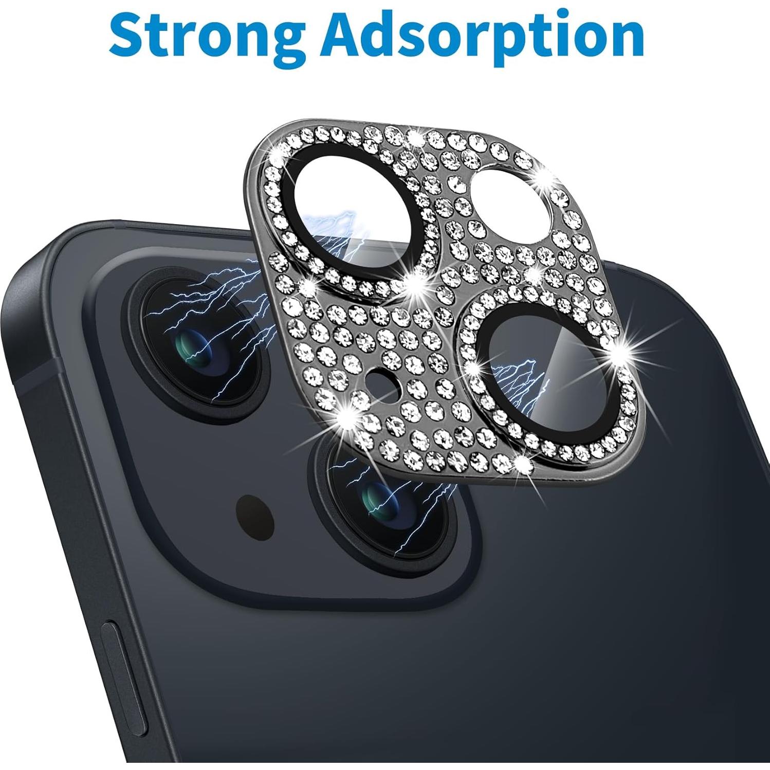 Protector de Lente de Cámara Hsefo para iPhone 14/14 Plus