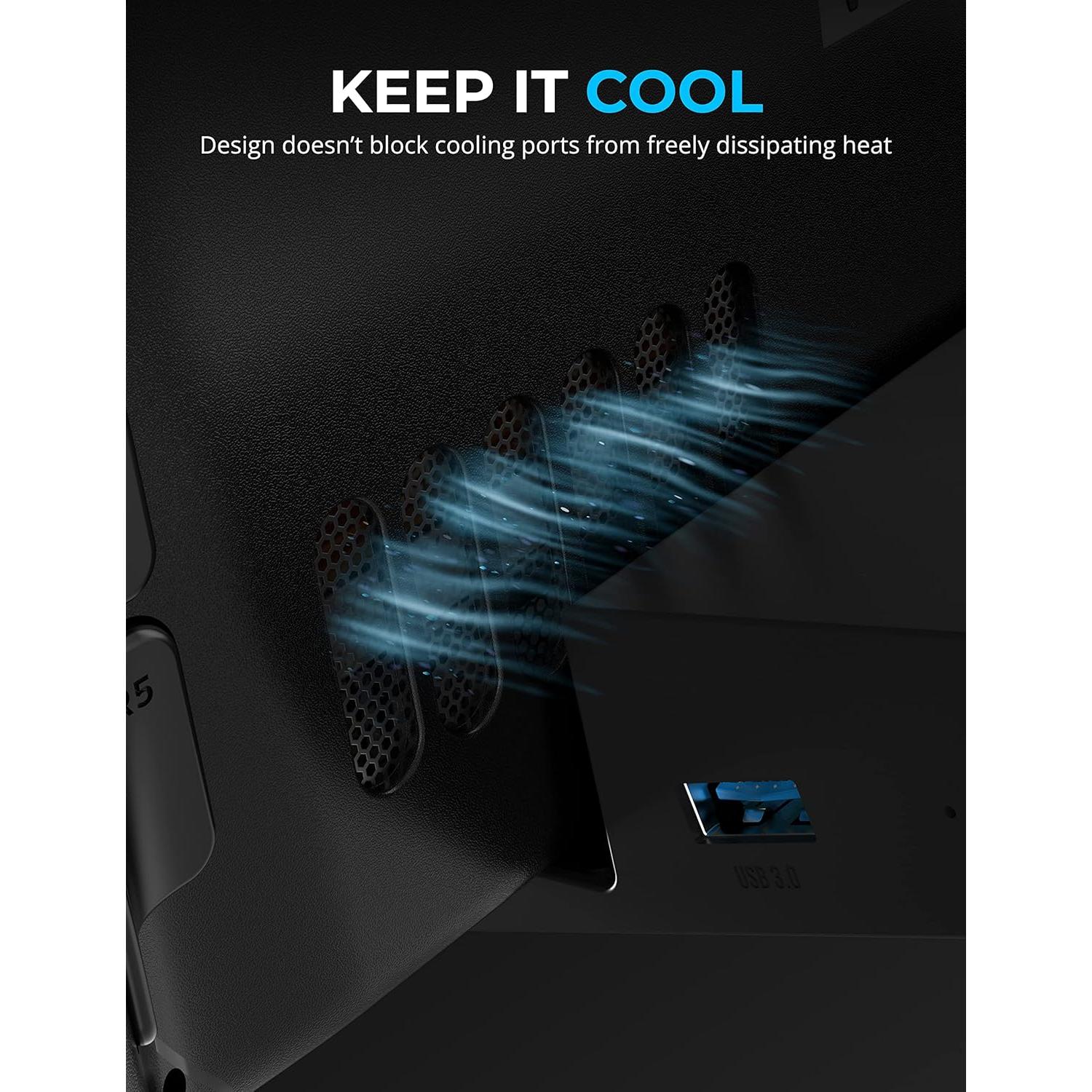 SABRENT Estación de Acoplamiento 6 Puertos para Steam Deck 4K