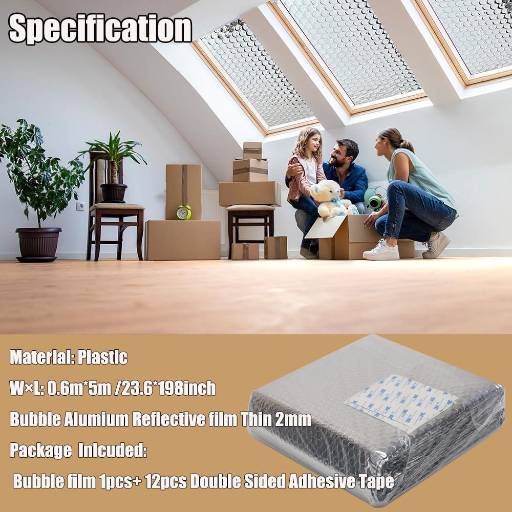 Hoja Aislante Reflectante Aluminio MRPAPA 120x300 cm