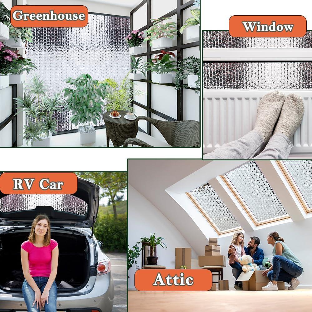 Hoja Aislante Reflectante Aluminio MRPAPA 120x300 cm