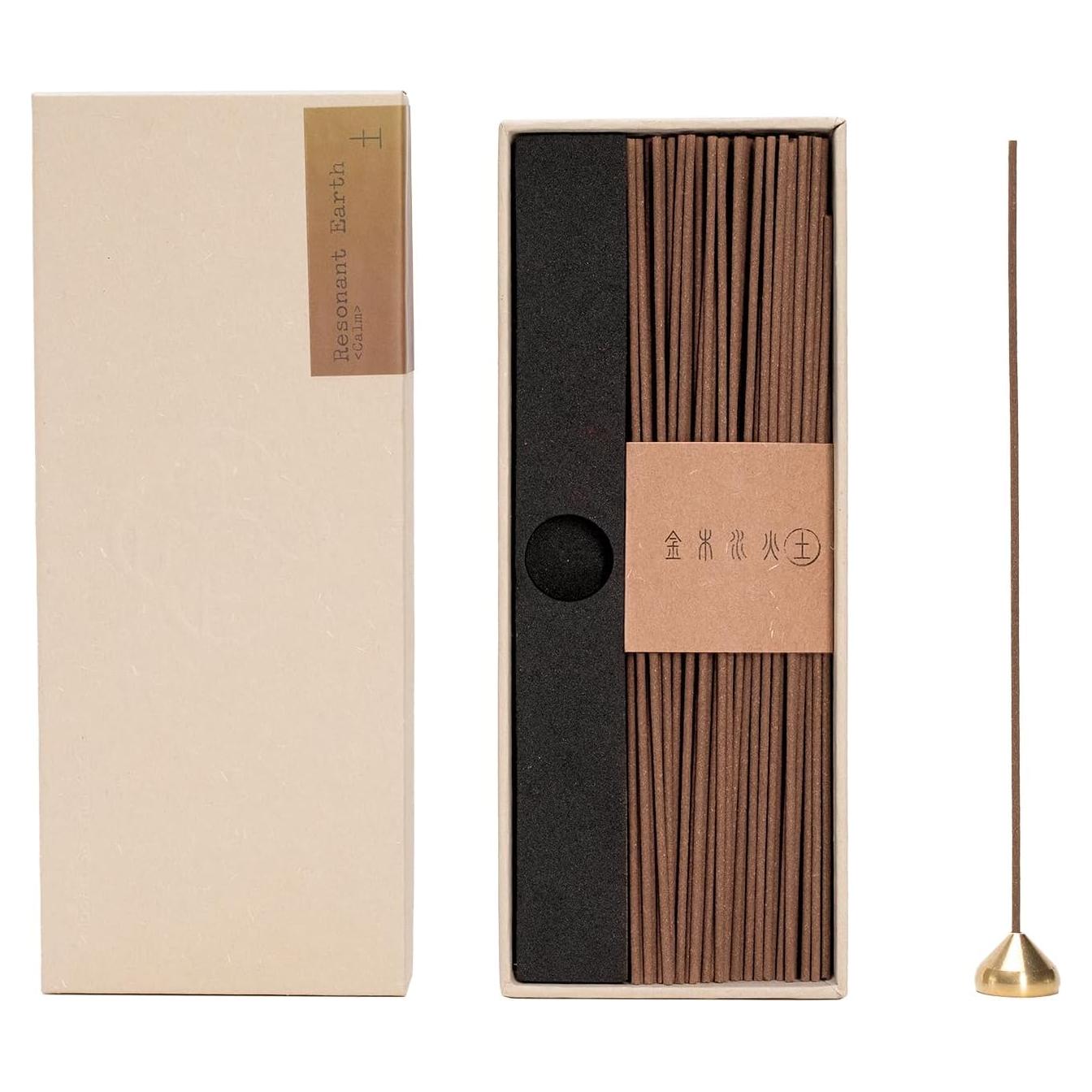 Incienso Natural SATORY Tierra - 110 Varillas + Soporte