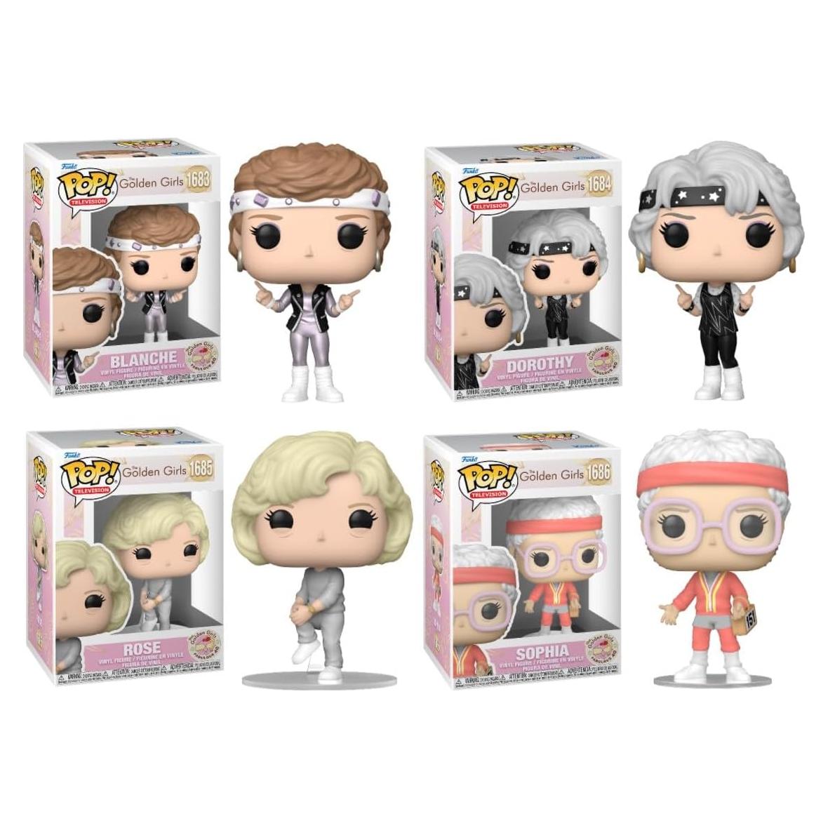 Funko Pop! Chicas de Oro 40 Aniversario Conjunto Completo