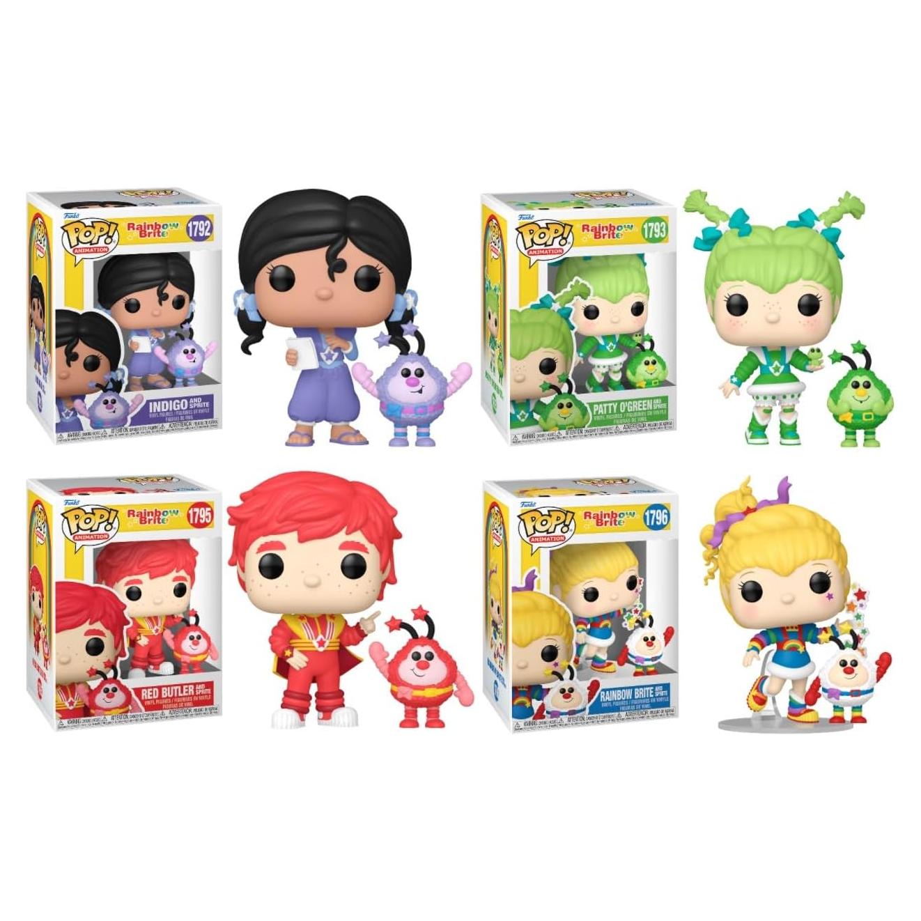 Conjunto Funko Pop! Rainbow Brite 4 Figuras Coleccionables