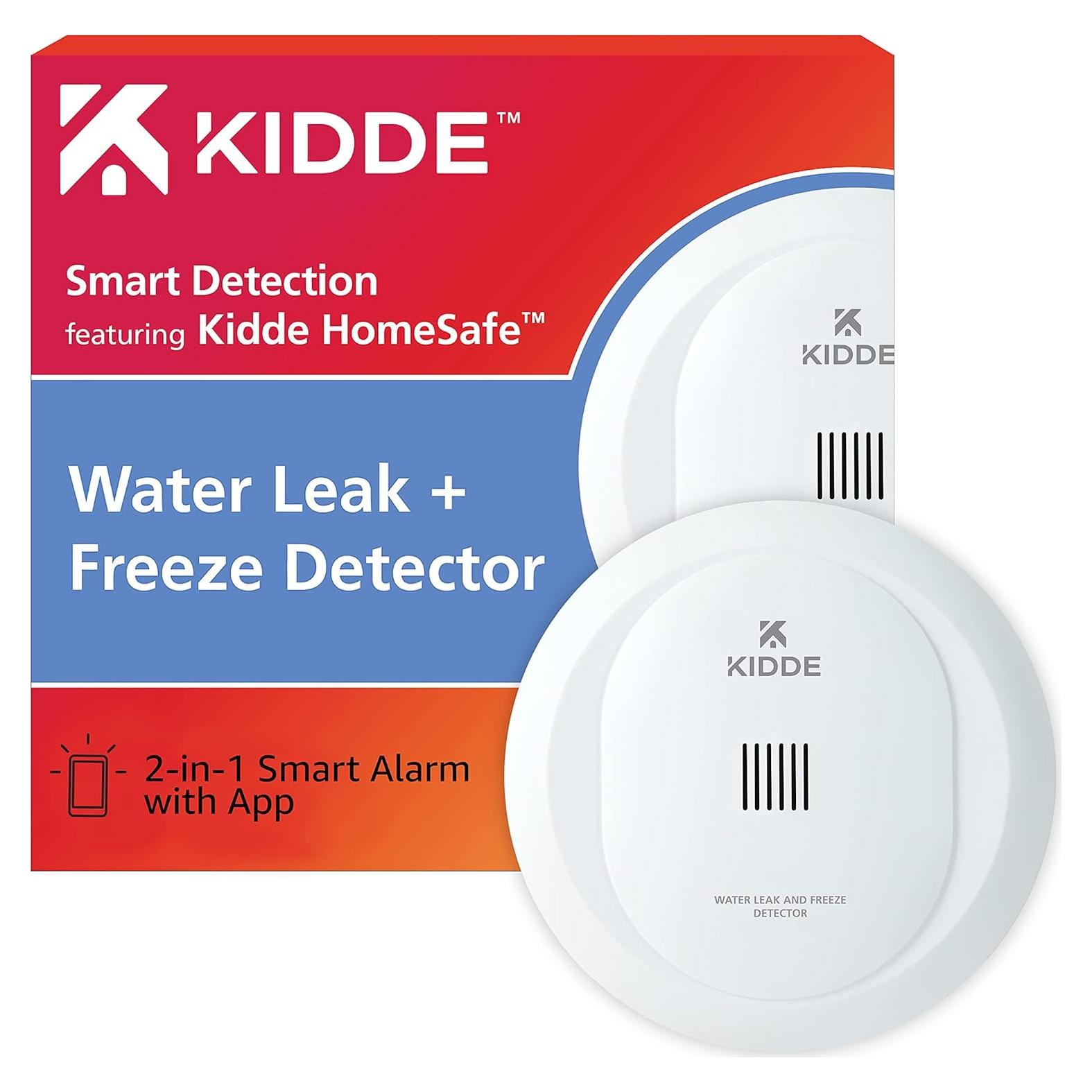 Detector de Fugas de Agua Kidde 60WLDR-W WiFi con Alarma