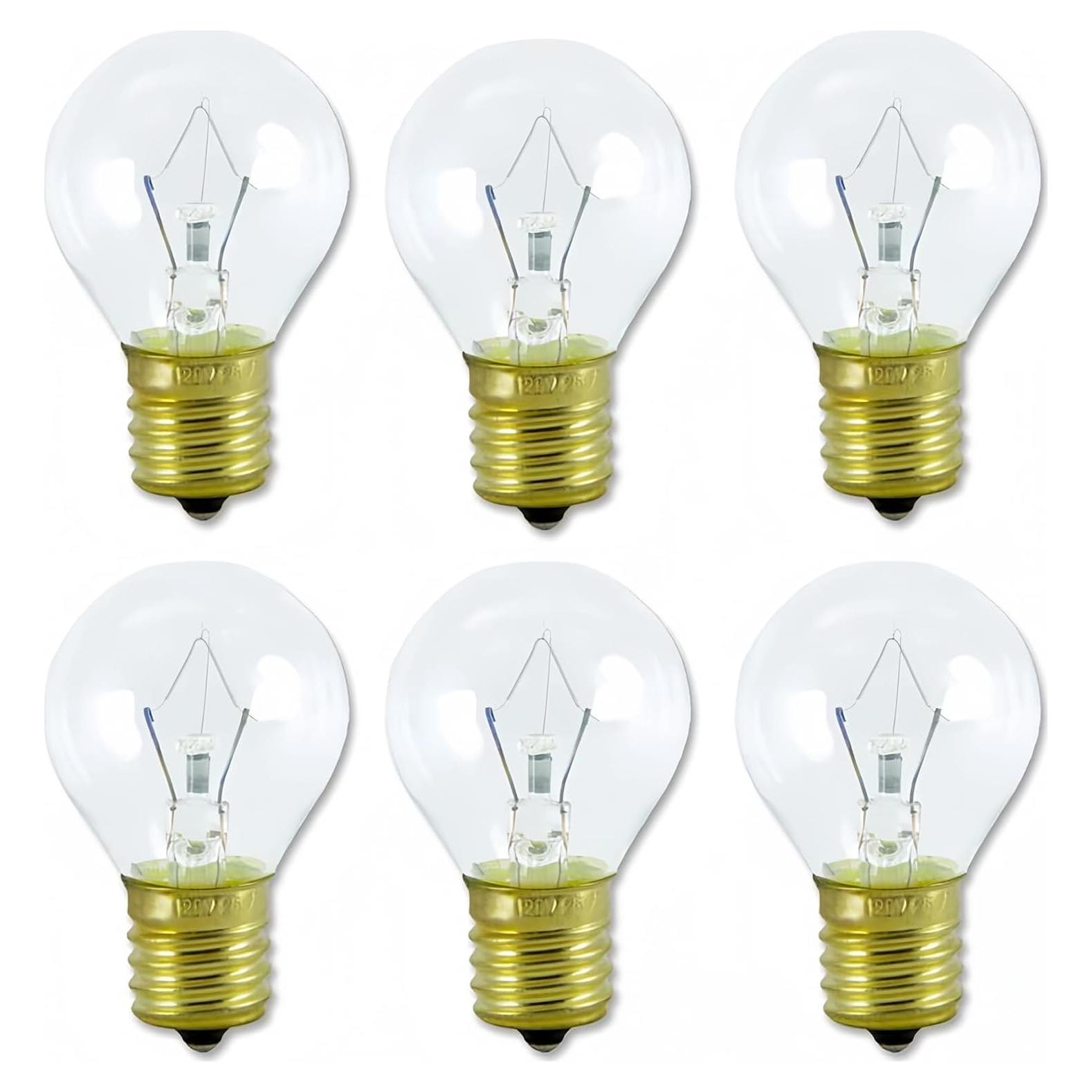 Bombillas de Lava ConWen S11 25W Regulables - Paquete de 6