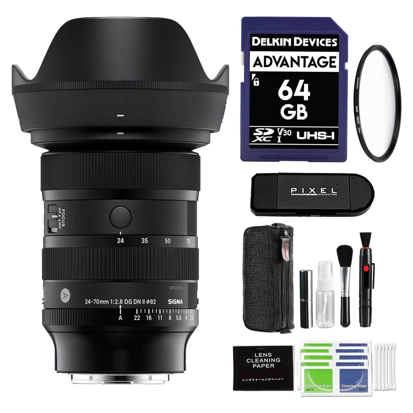 Lente Sigma 24-70mm f/2.8 DG DN II Art para Sony E