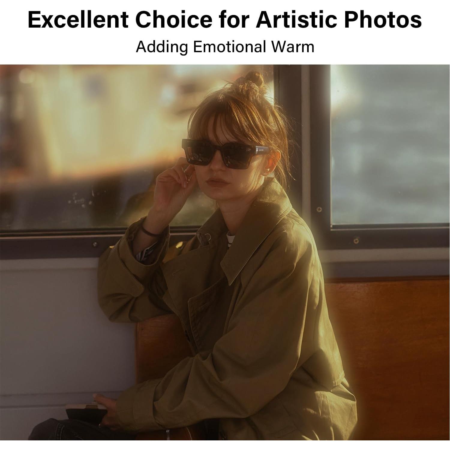 Filtro de Difusión Cálido 43mm WalkingWay para Fotografía