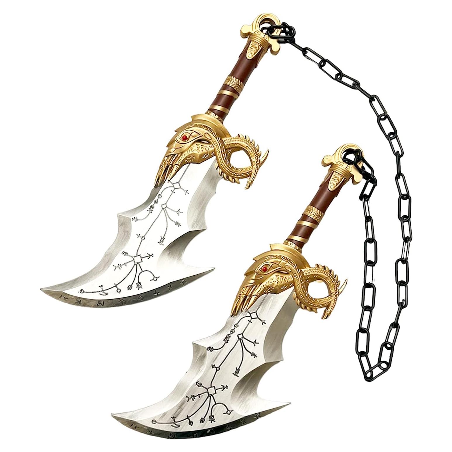 Espada de Espuma Kratos 43 cm Caos Medieval Cosplay LARP