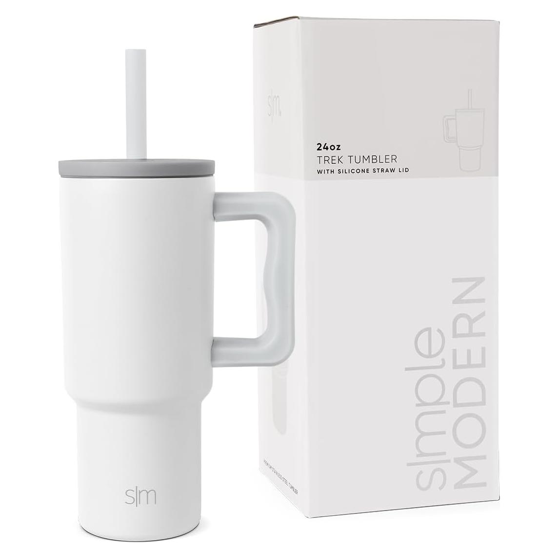 Taza Simple Modern Trek 24 oz con Asa y Tapa Silicona