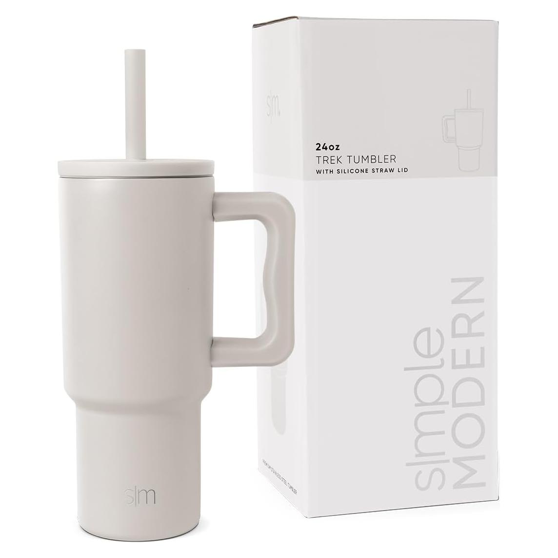 Taza Simple Modern Trek 24 oz con Asa y Tapa Silicona