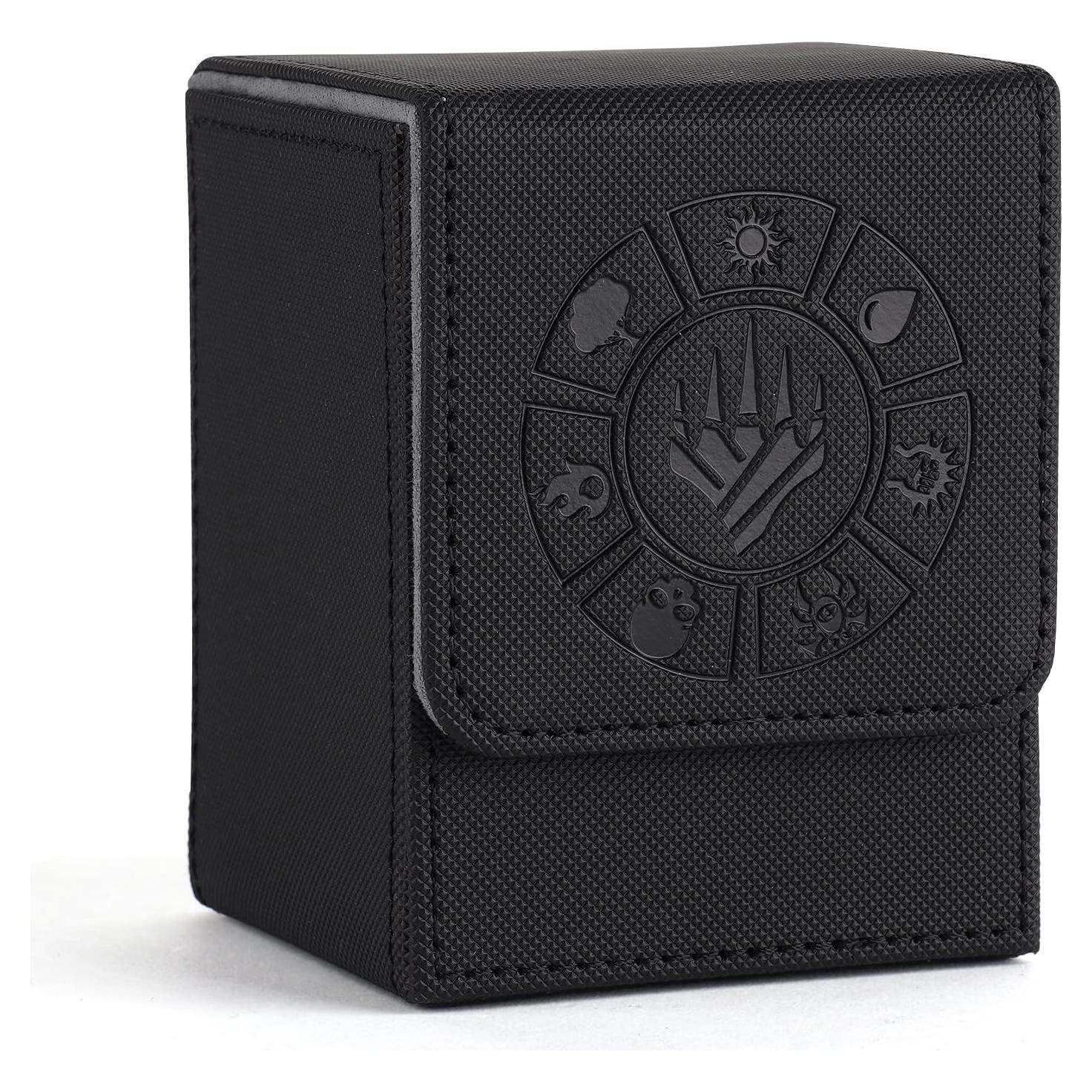 Caja de Barajas Arkeiliy para 200+ Cartas - Negro