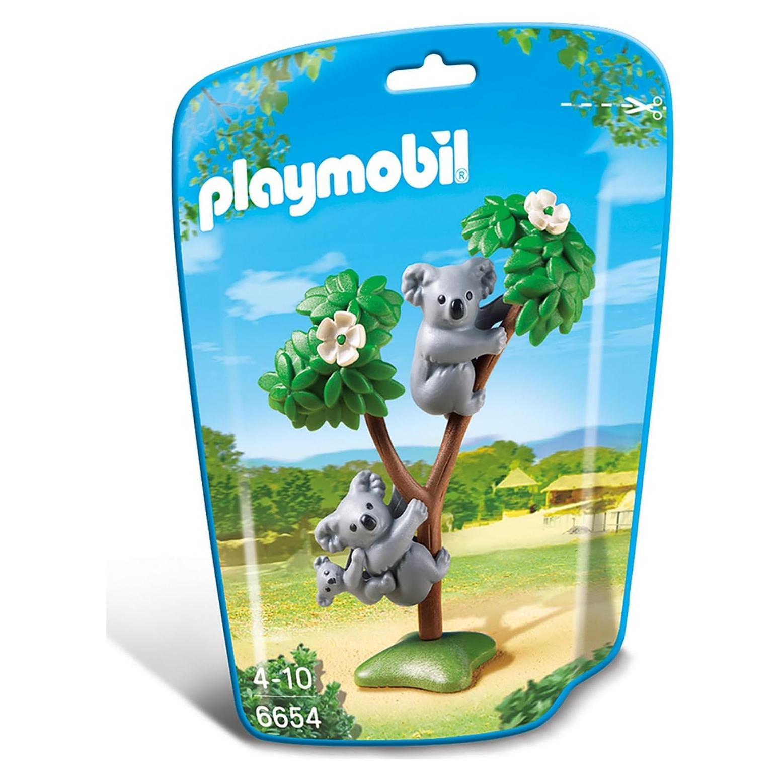 Set de Construcción Koala Playmobil 6654 con Árbol