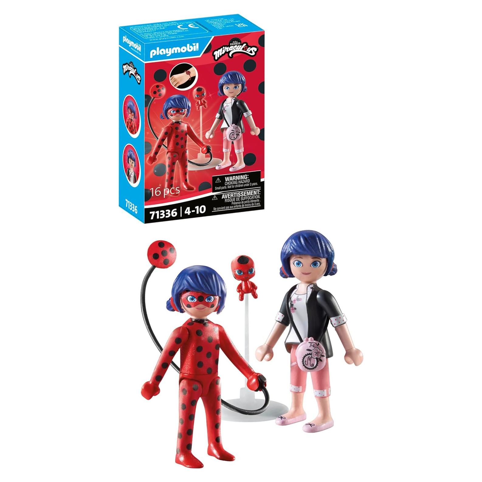 Playmobil Miraculous Marinette y Ladybug con pulsera