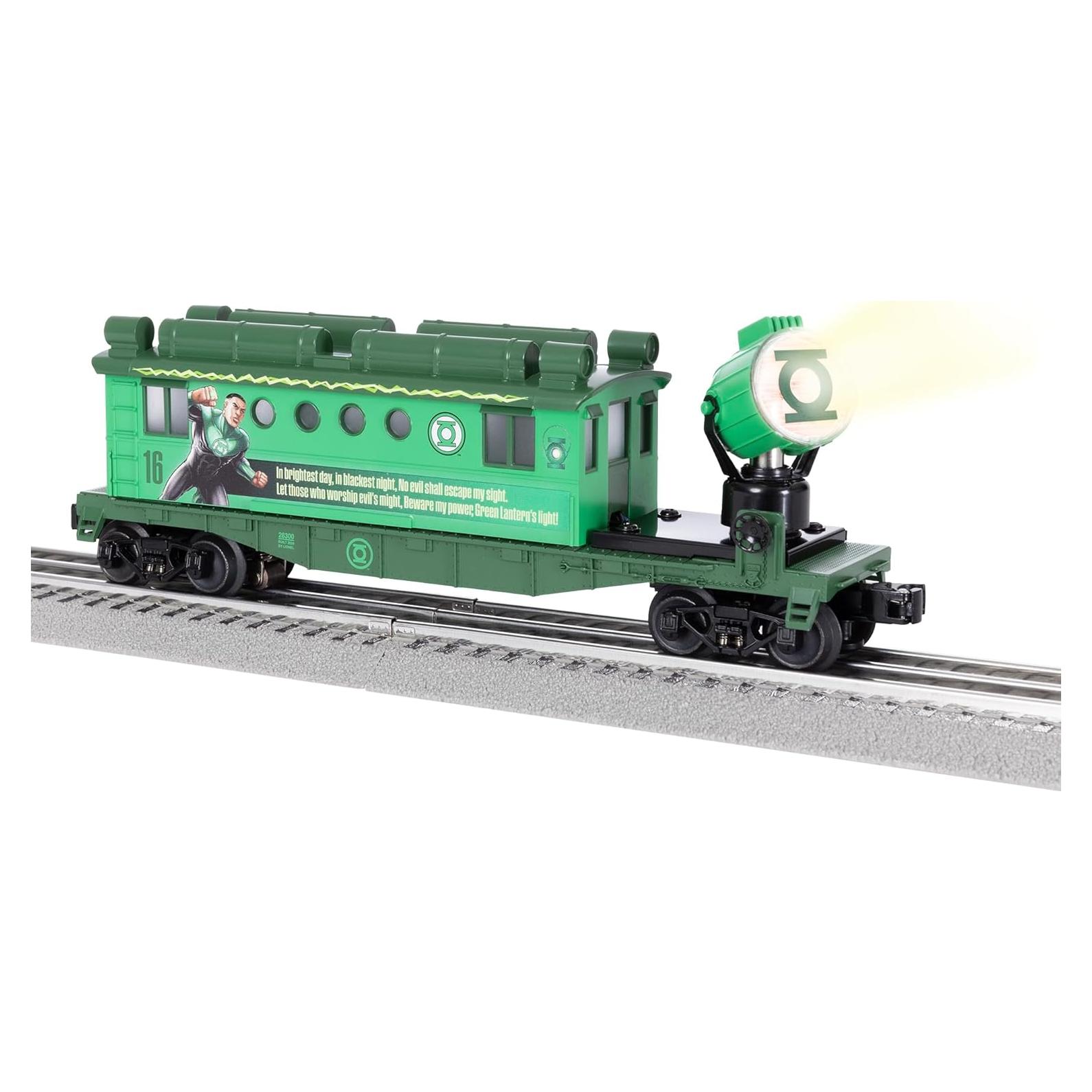 Caboose de tren O Gauge Lionel Green Lantern 27.94 cm