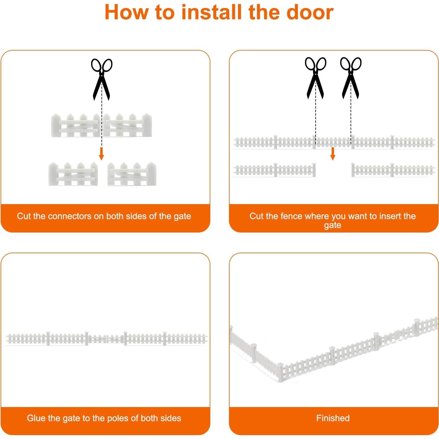 Cerca Modelo Escala N Evemodel Estilo B Blanco 20 cm