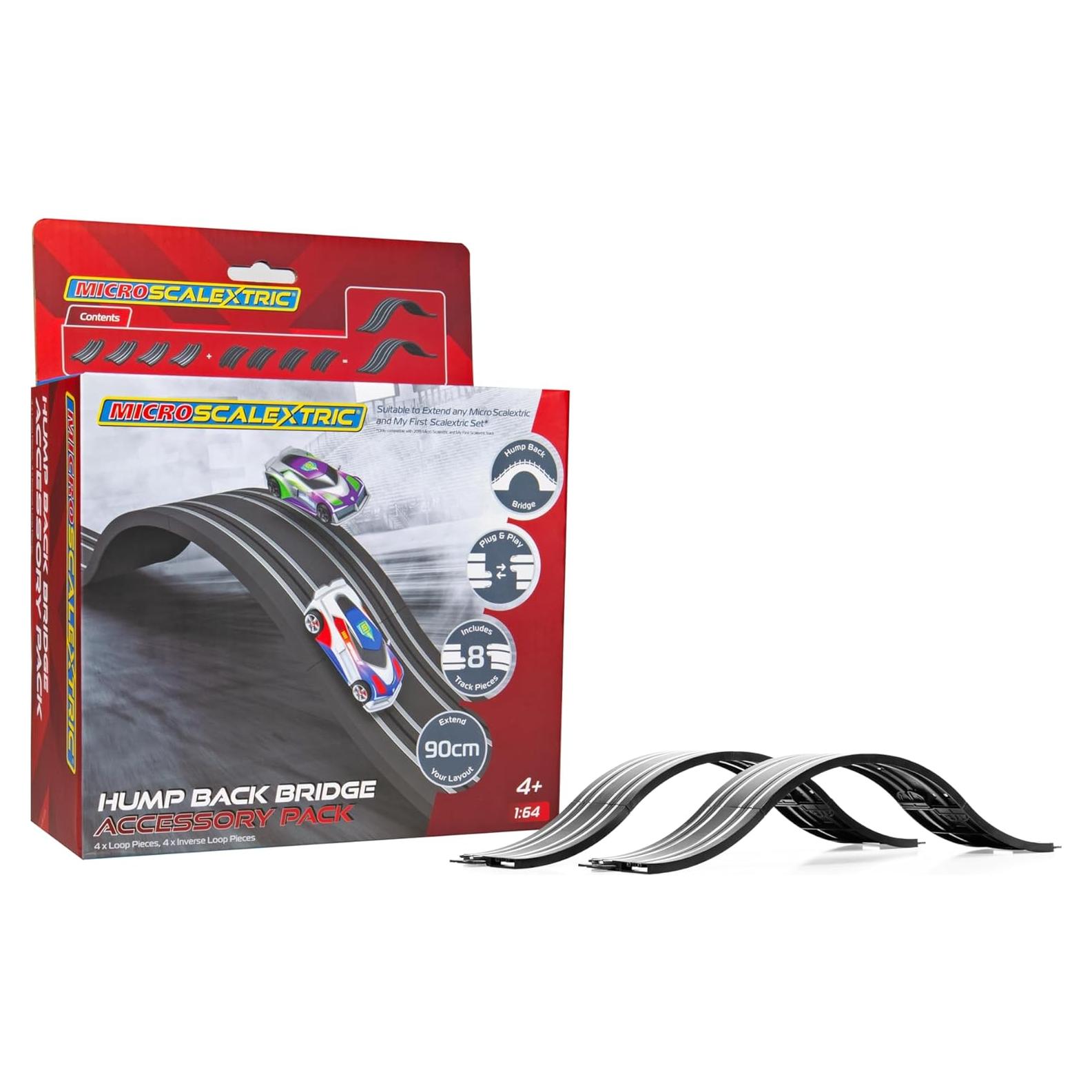Puente Jorobado Micro Scalextric G8049 para Coches de Slot