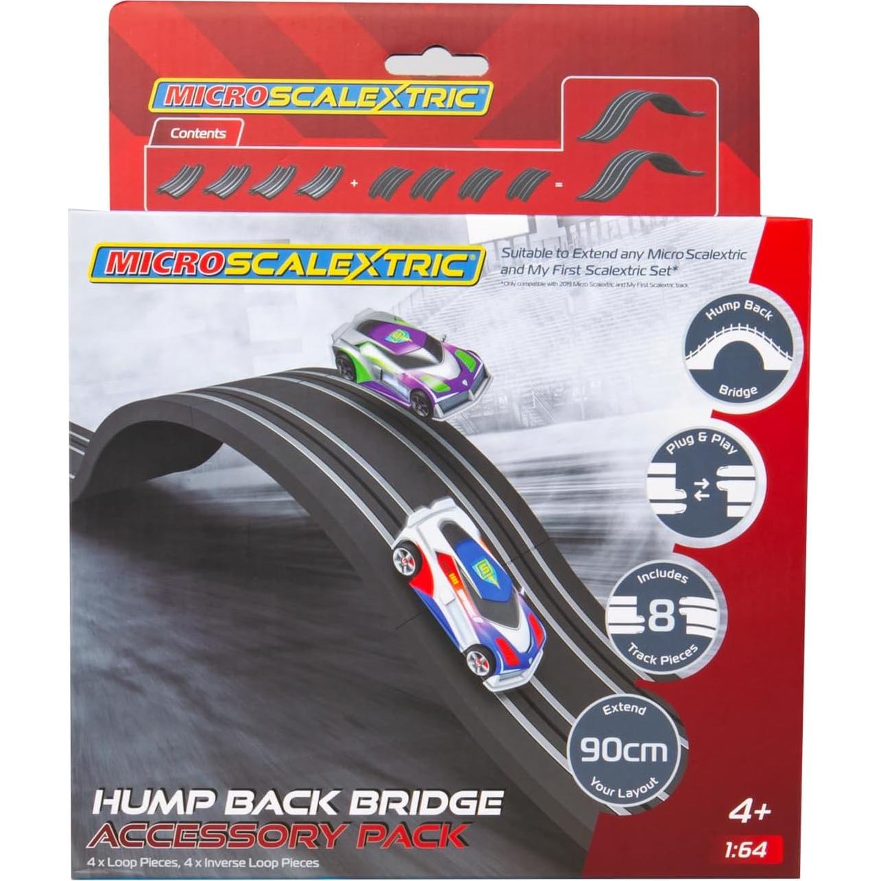 Puente Jorobado Micro Scalextric G8049 para Coches de Slot