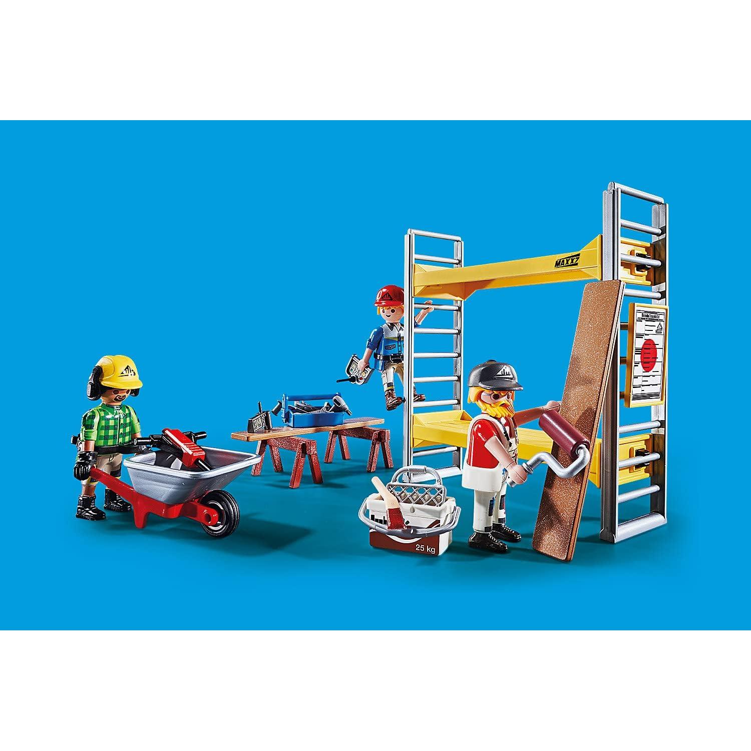 Andamio de Construcción Playmobil 70446 con Trabajadores