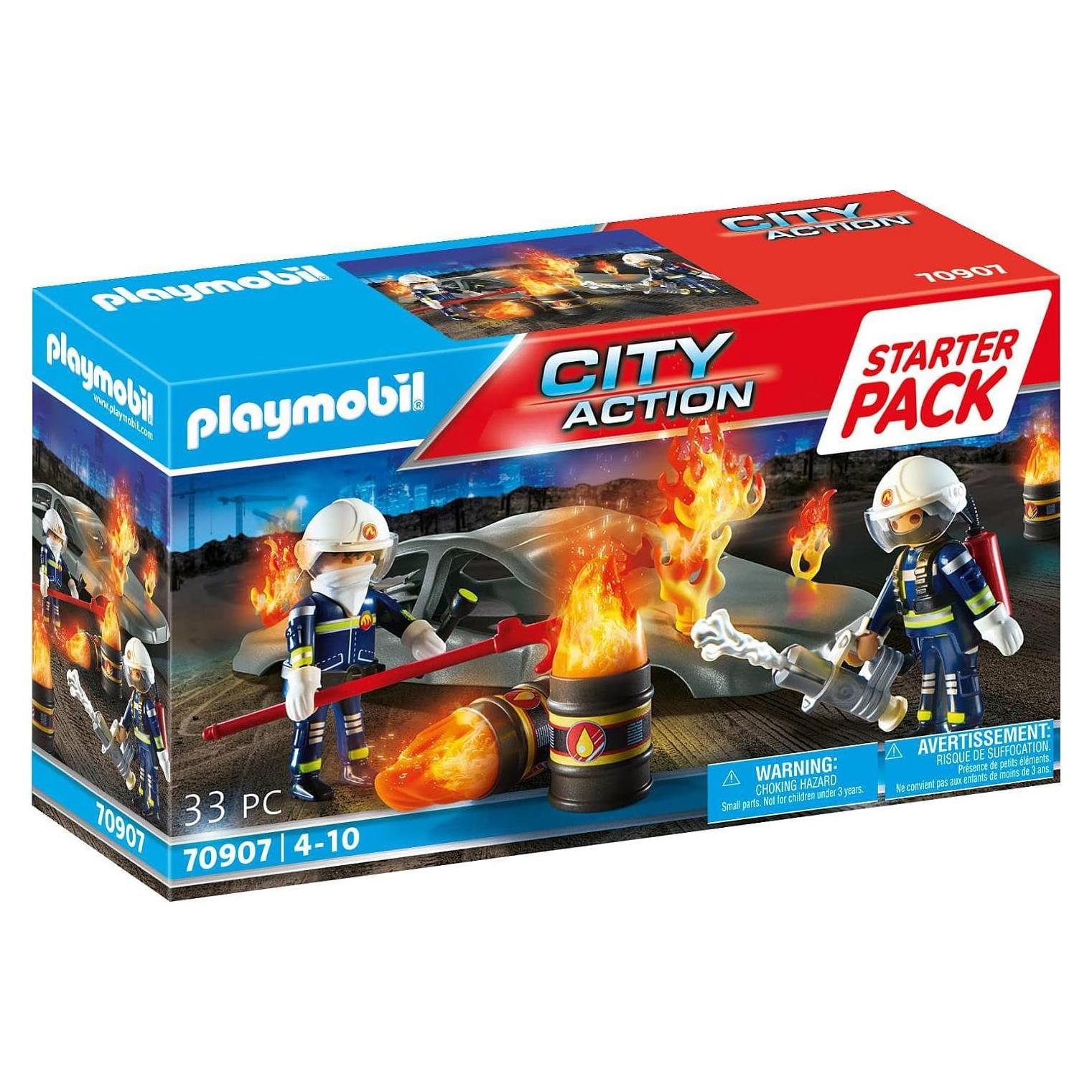 Paquete Inicial Simulacro de Incendio PLAYMOBIL 70907