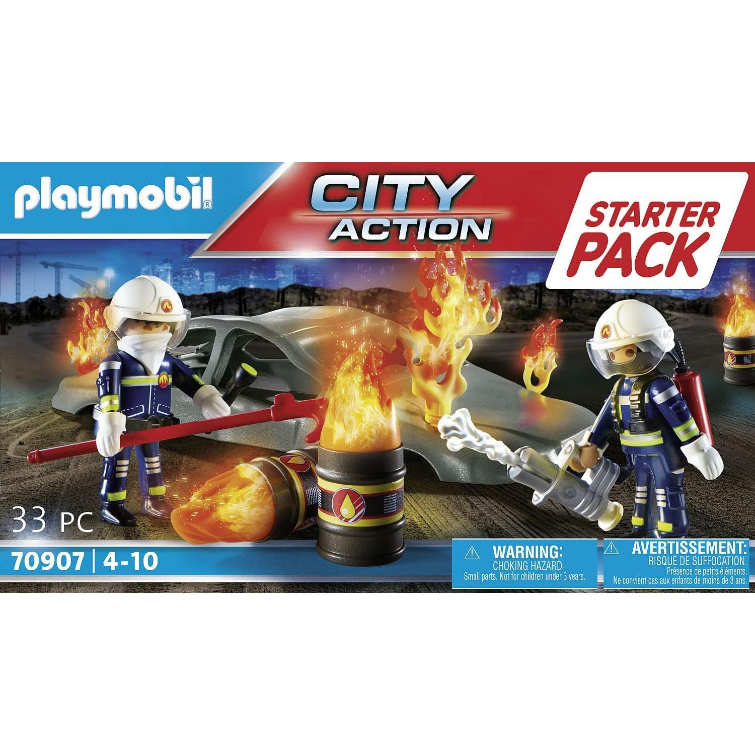 Paquete Inicial Simulacro de Incendio PLAYMOBIL 70907
