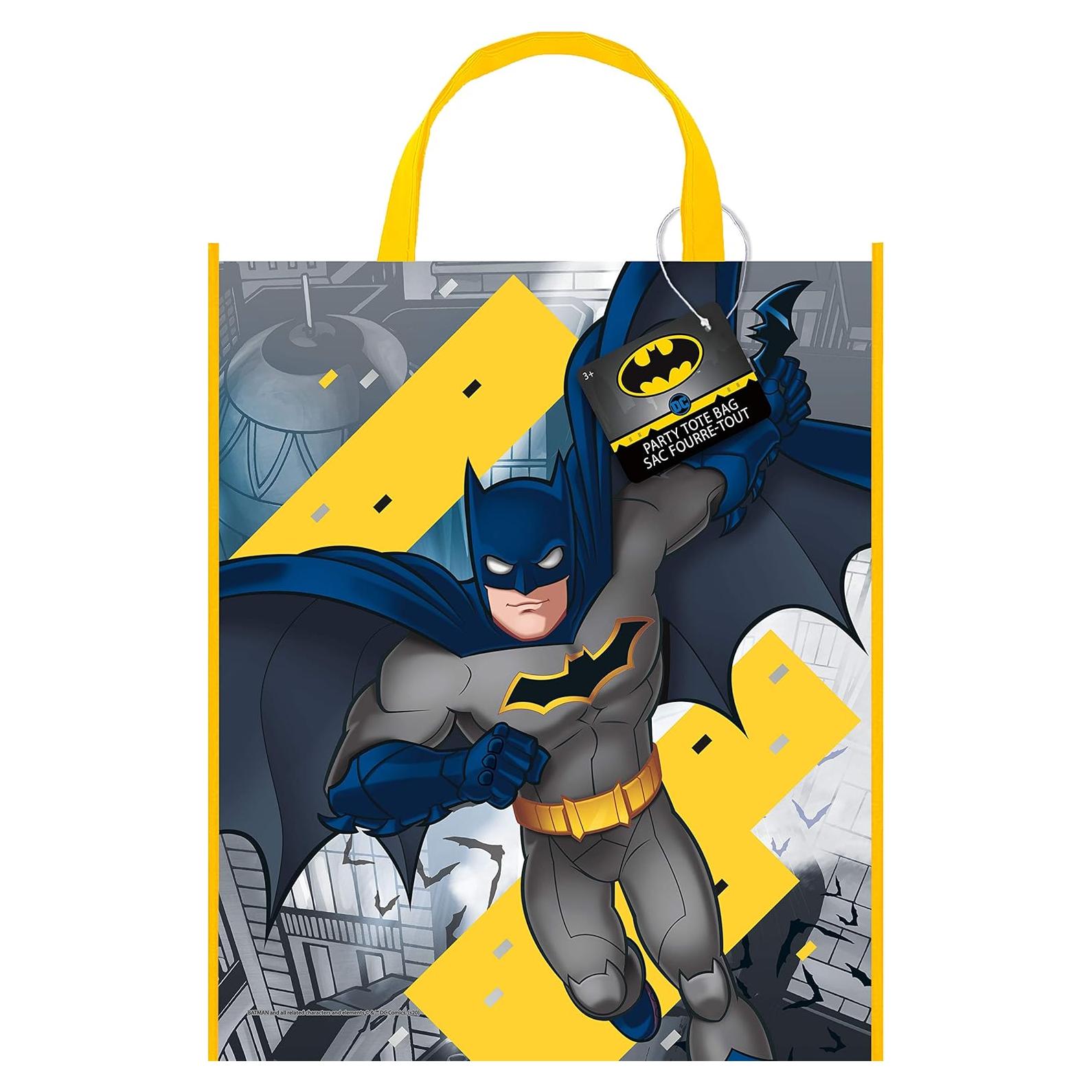 Bolsa Tote Multicolor Batman 33x28 cm - Ecológica y Resistente