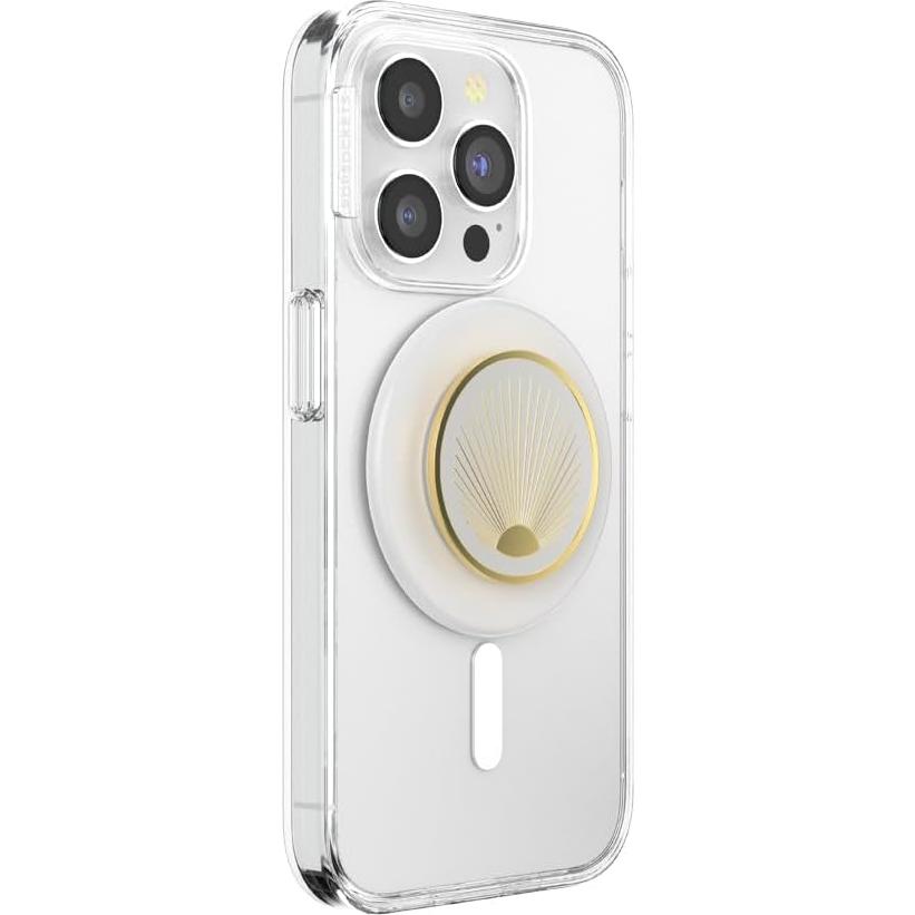 PopGrip PopSockets Redondo MagSafe Soporte Teléfono Blanco