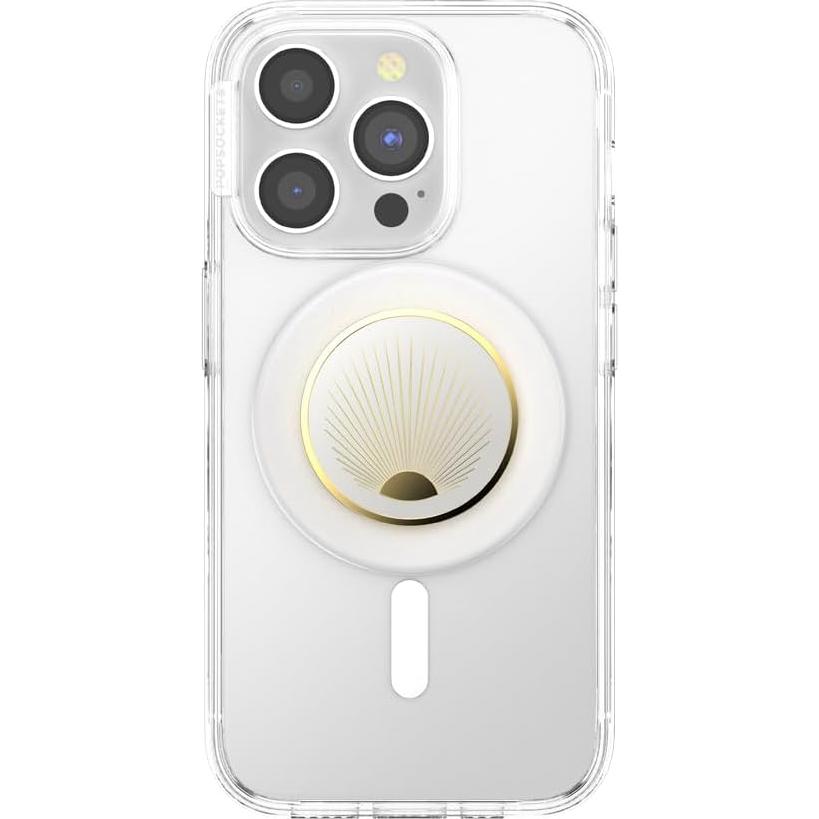PopGrip PopSockets Redondo MagSafe Soporte Teléfono Blanco