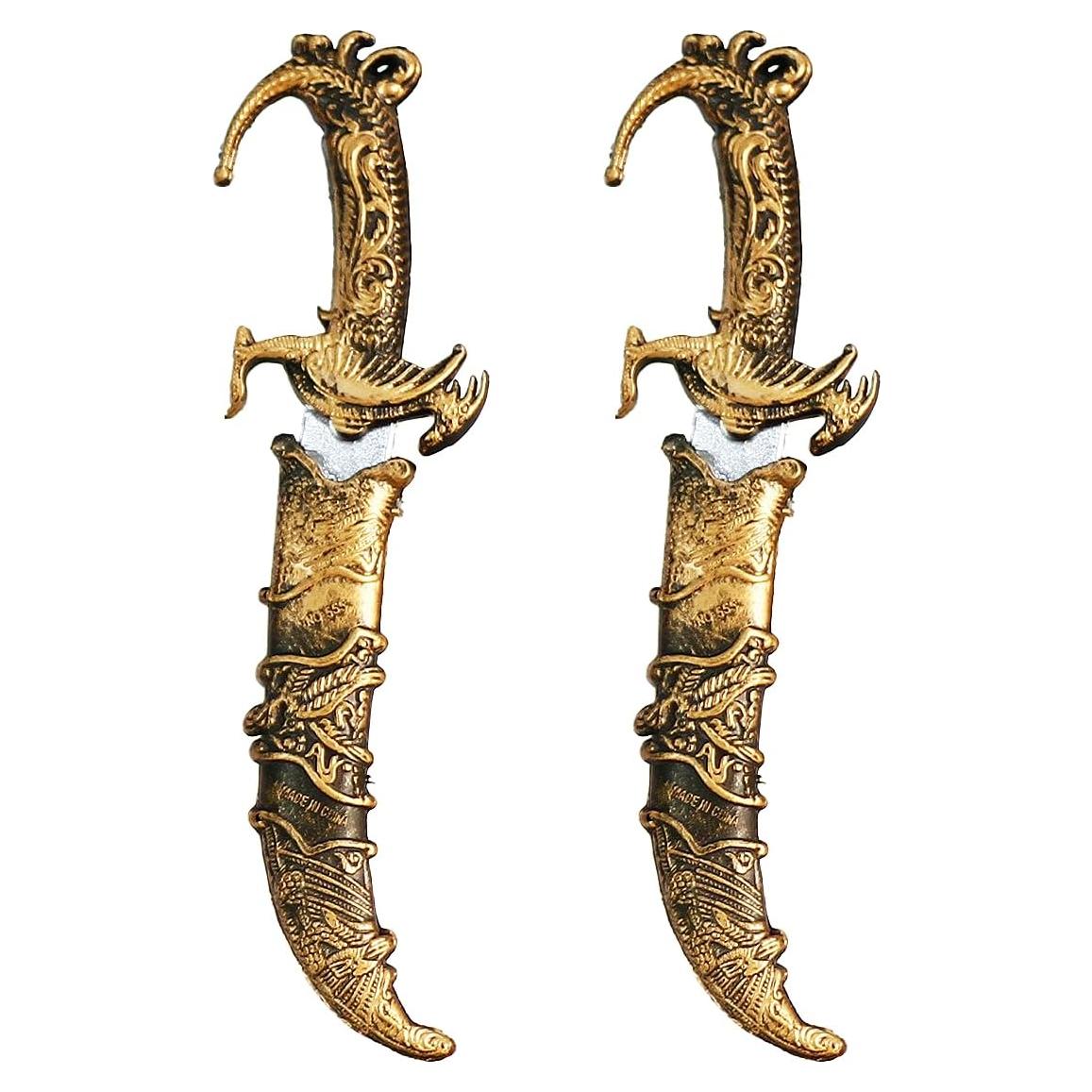 Conjunto 2 Espadas Pirata de Plástico Lanxitown 21.6 cm