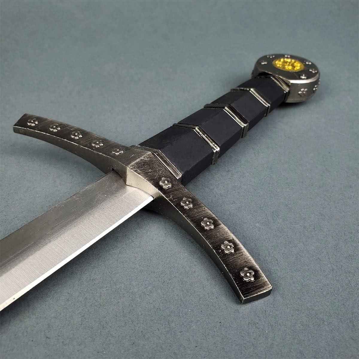 Espada Corta Medieval Colección del Caballero 43 cm con Vaina