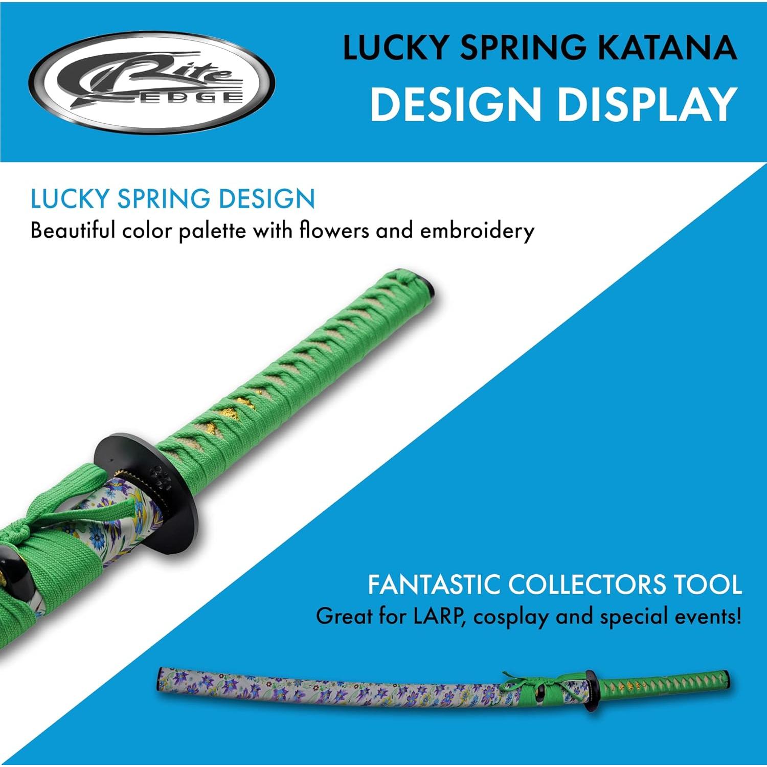 Espada Katana Réplica SZCO de Acero Carbono 71 cm con Funda