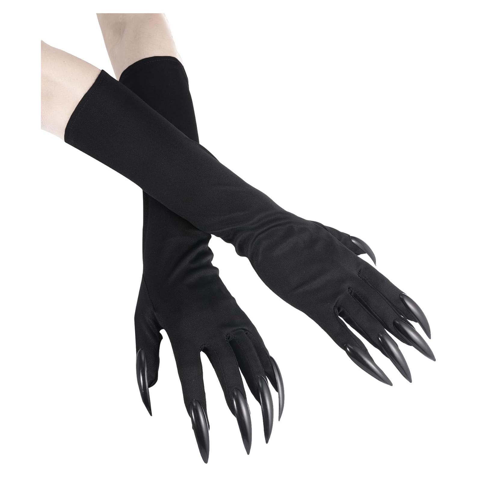 Guantes de Garra Roicaholy - Disfraz Halloween Unisex Negro