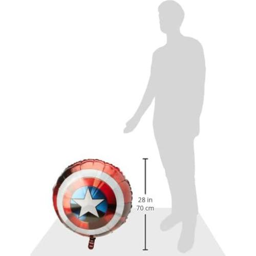 Globo de Papel de Aluminio 71 cm Escudo Vengadores Anagram