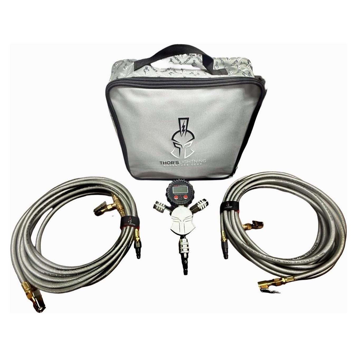 Sistema de Aire Rápido Thor's Lightning para 4 Neumáticos Mediano