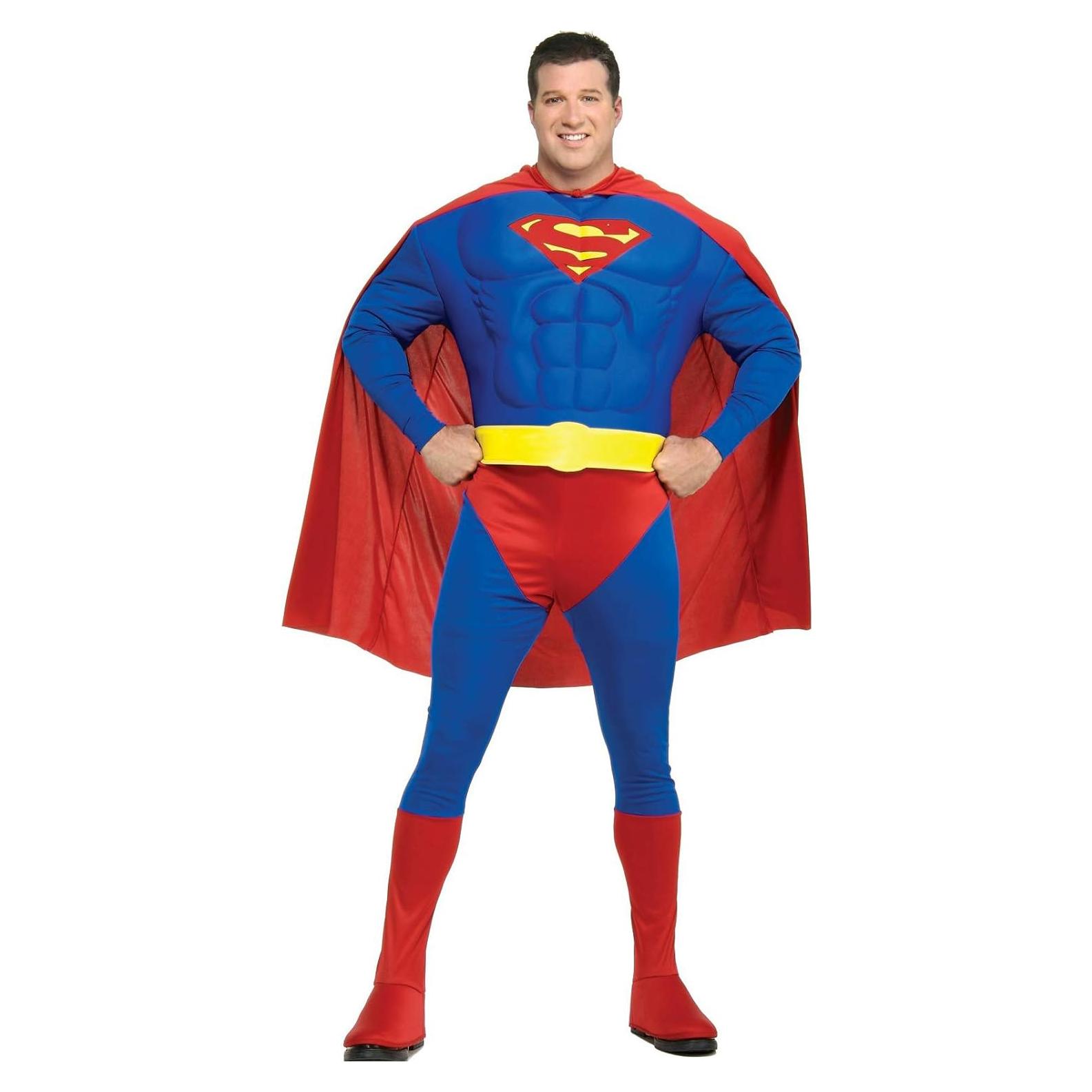 Disfraz de Superman Deluxe Rubies Talla Grande Adulto