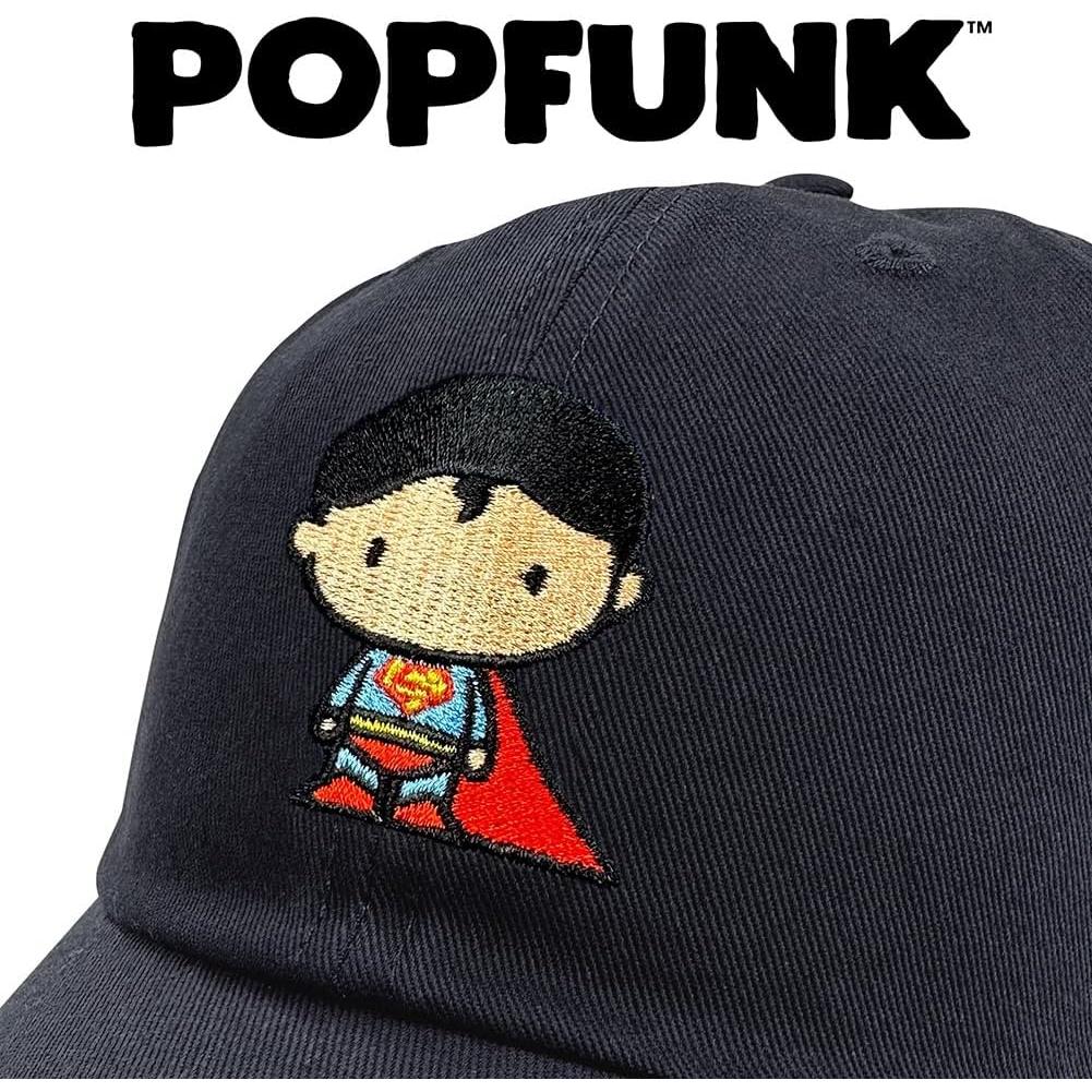 Gorra de papá Popfunk Superman U18 ajustable unisex