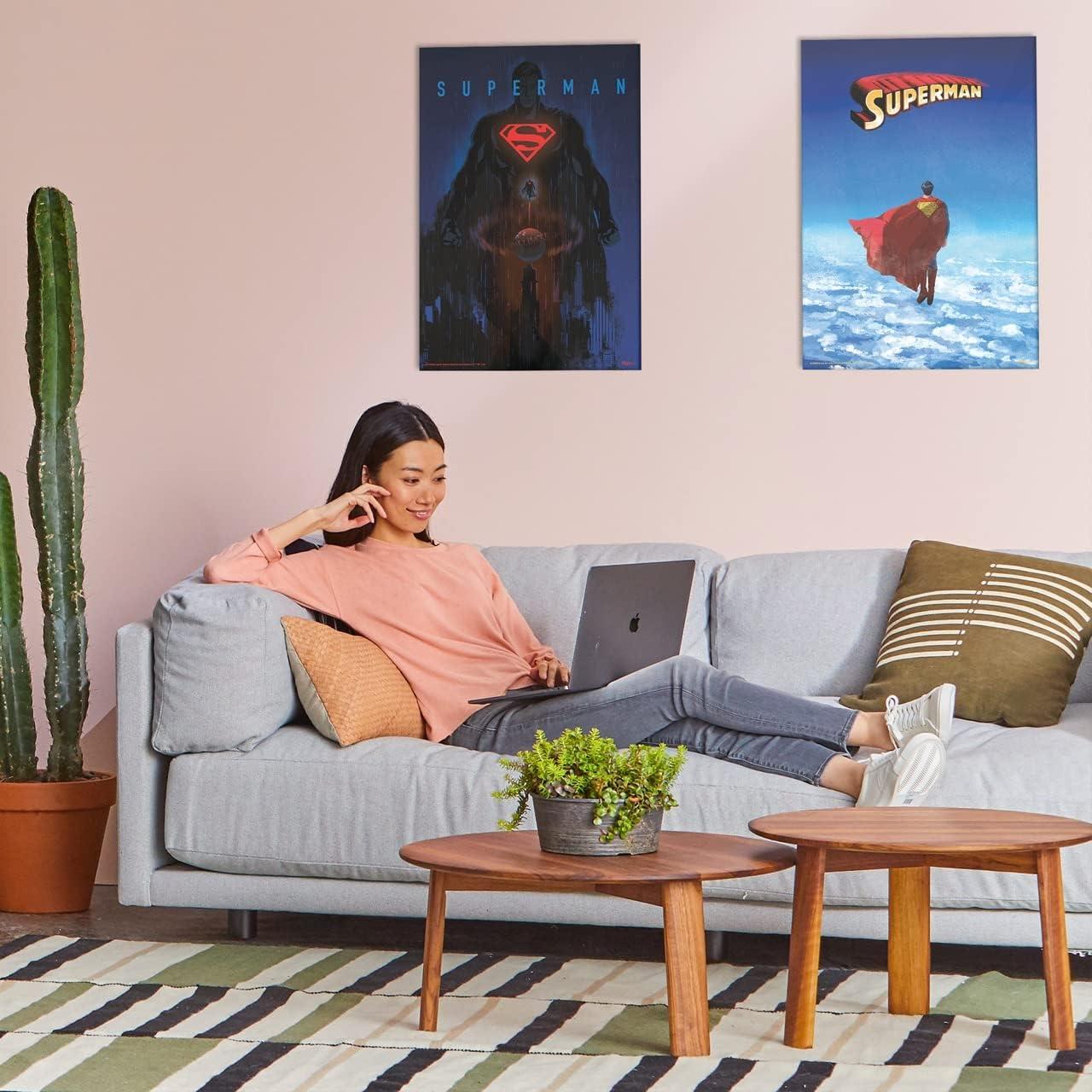 Arte de Pared MightyPrint Superman 43.2x61 cm - DC Comics