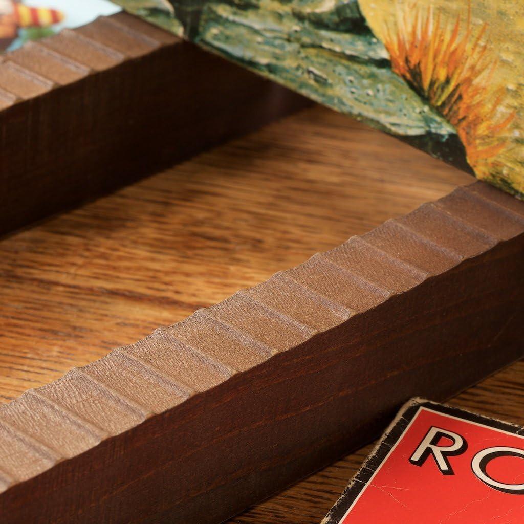 Soporte para Discos de Vinilo KAIU - Madera Nuez, 50 LPs