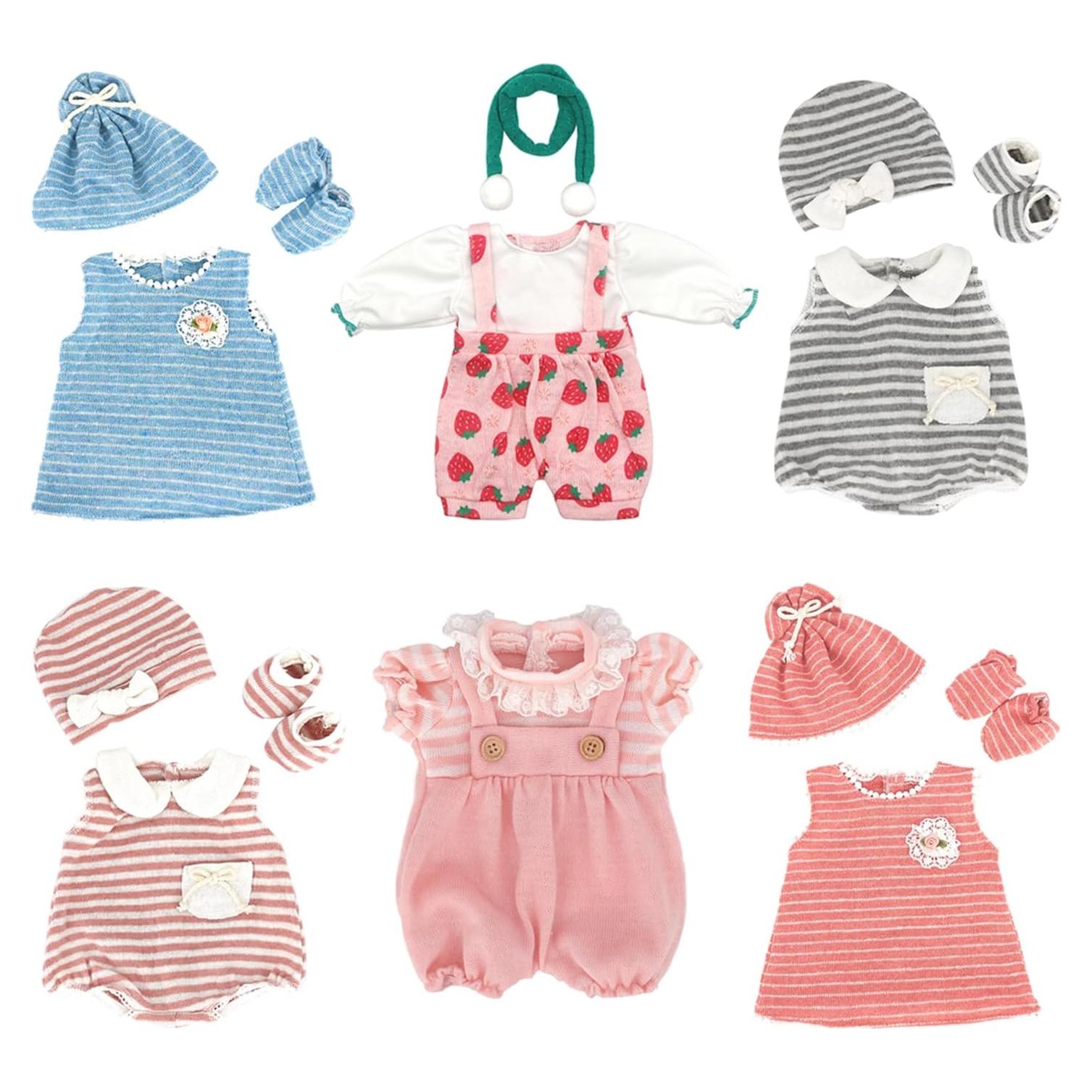 Conjunto de Ropa para Muñeca ELEMENTO UNICORNIO 15 Piezas 43cm