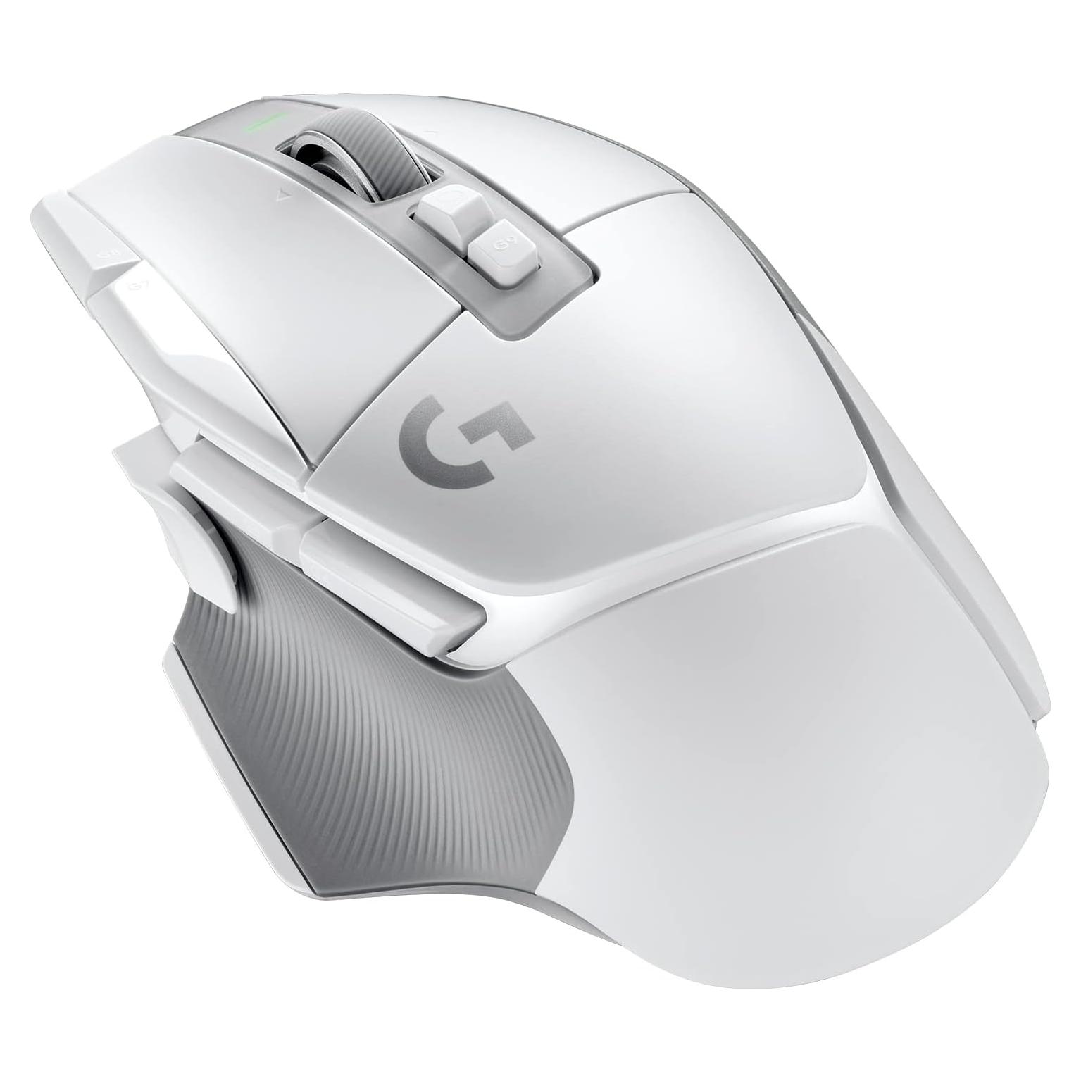 Logitech G502 X LIGHTSPEED Ratón Inalámbrico Blanco - HERO 25K