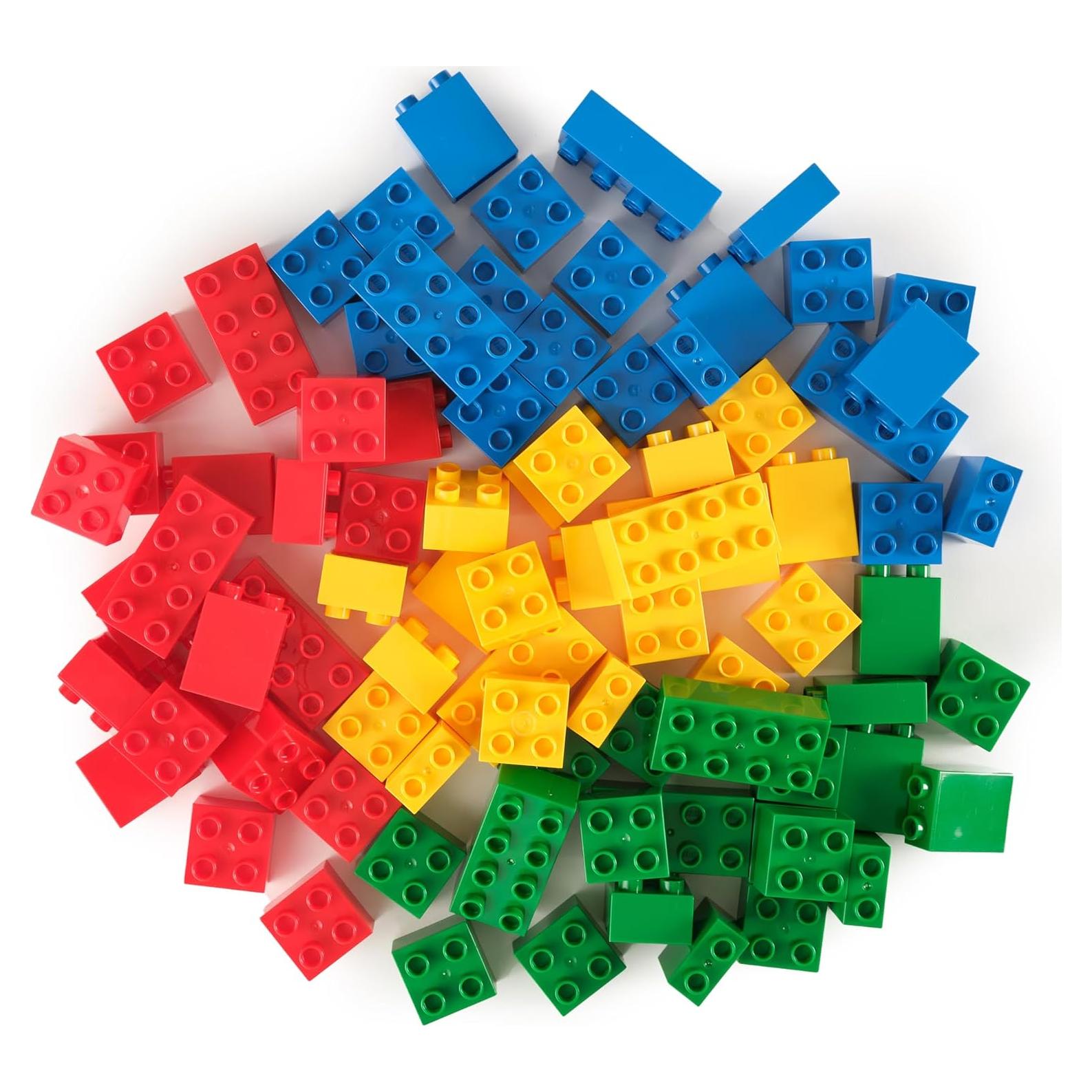 Bloques de Construcción Grandes Strictly Briks 84 Piezas Colores