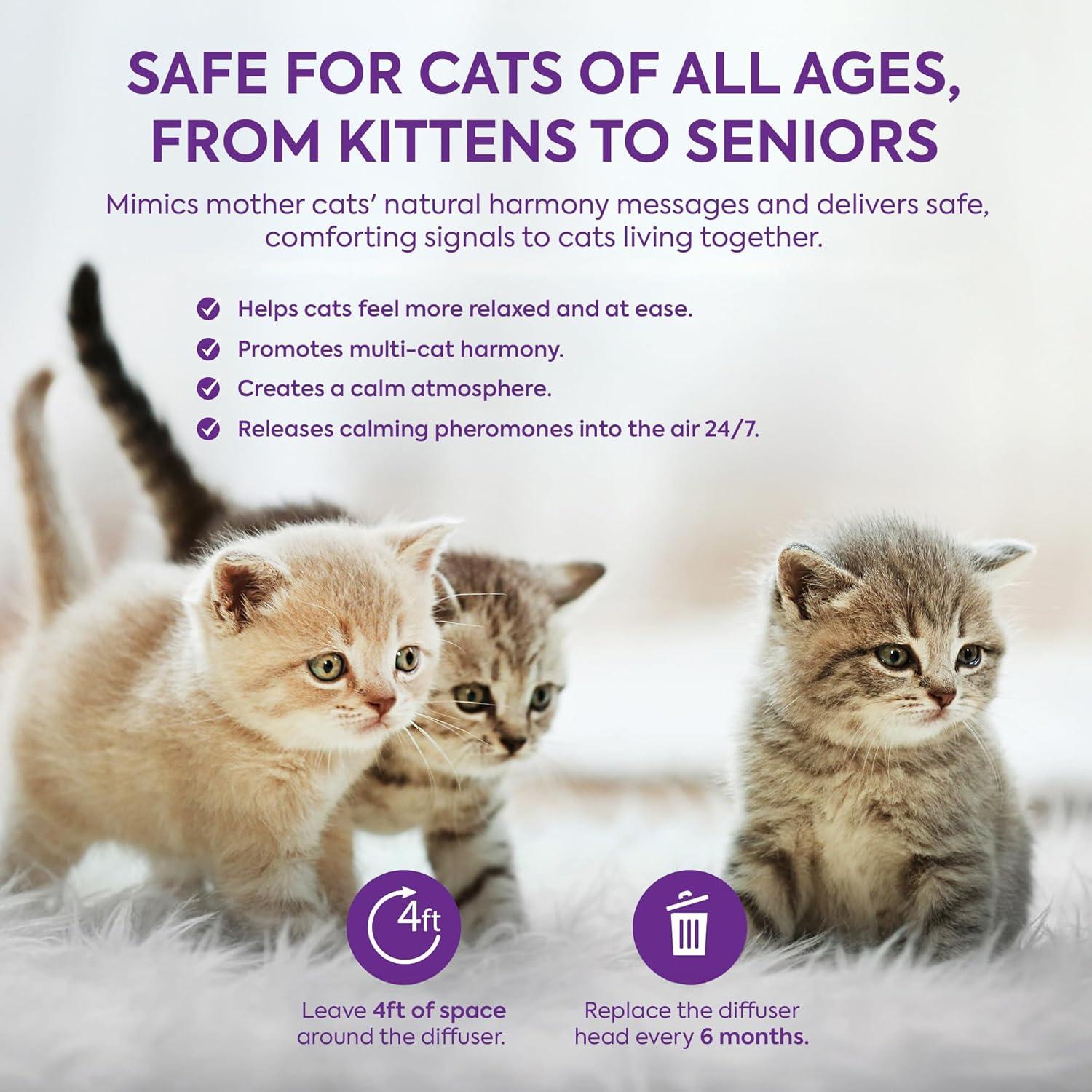 Recargas de Difusor Calmante para Gatos TopSum - 6 Paquetes