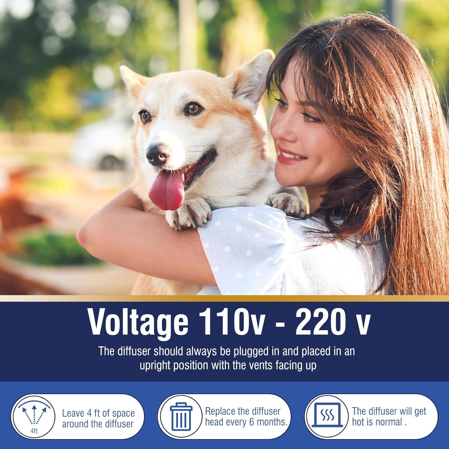 Difusor de Feromonas Calmantes para Perros KSDog 6 en 1