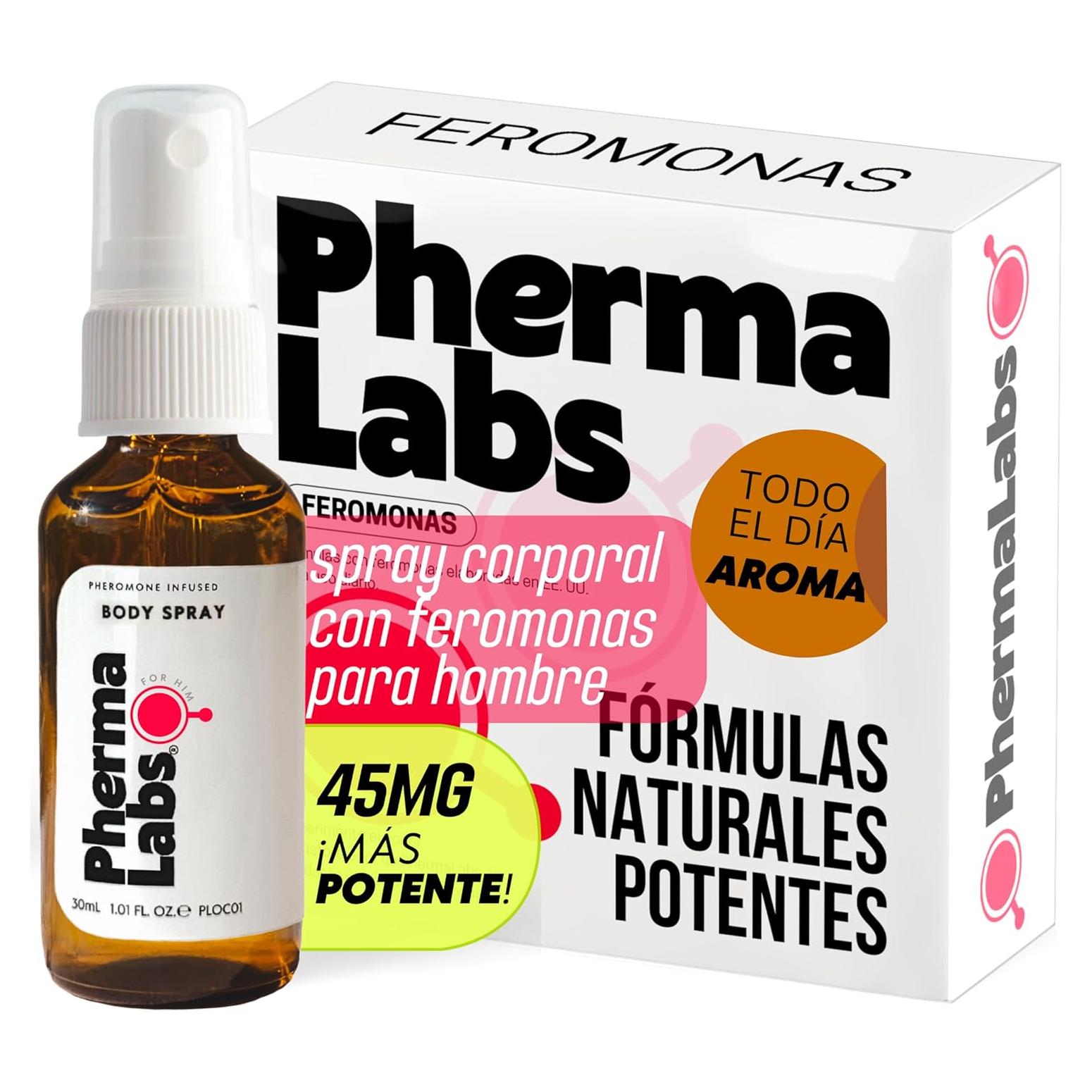 Spray Corporal con Feromonas PhermaLabs 28.35g Aroma Fresco